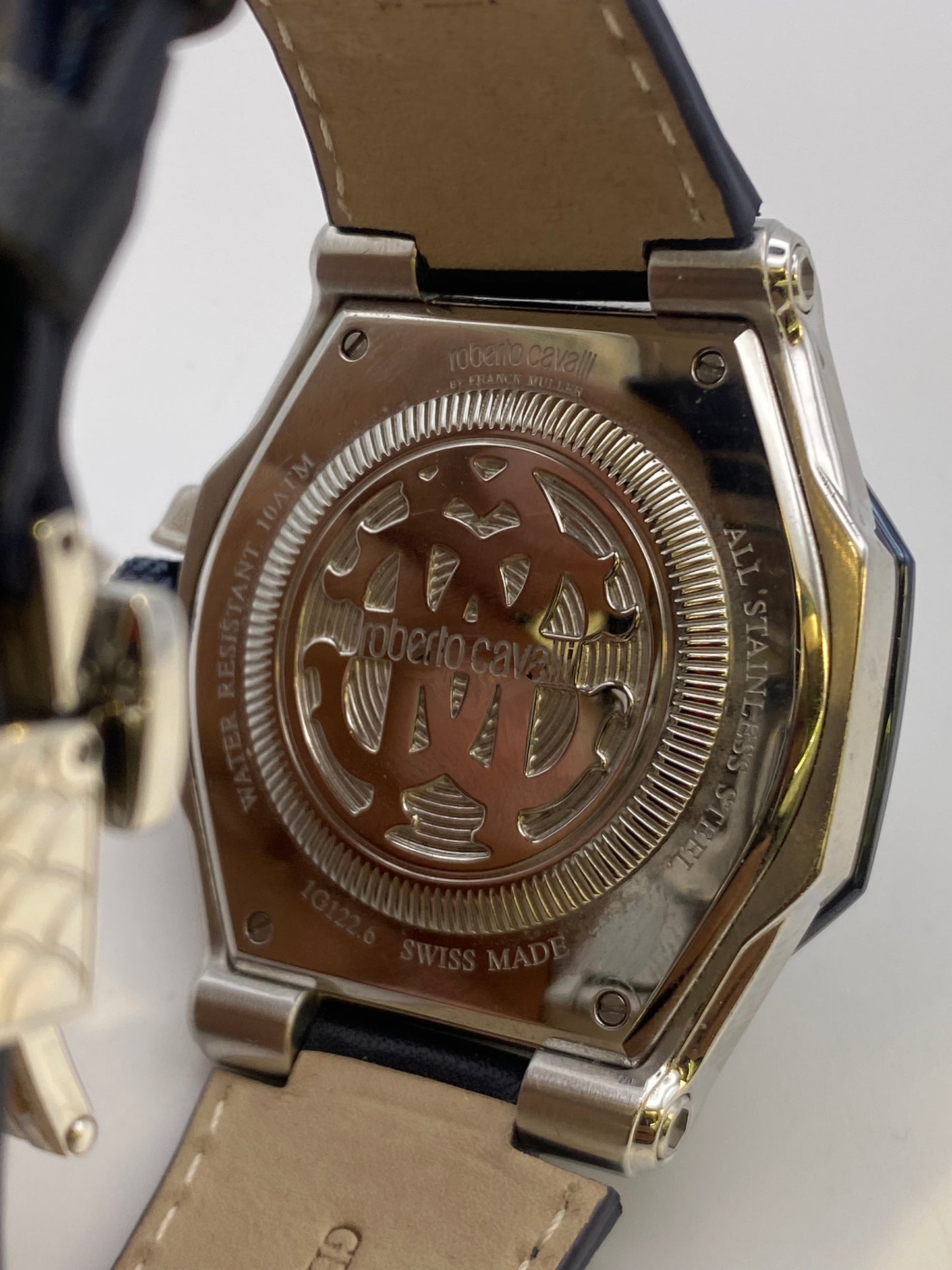 Gents Roberto Cavalli x Frank Muller Quartz Dress Watch With Box