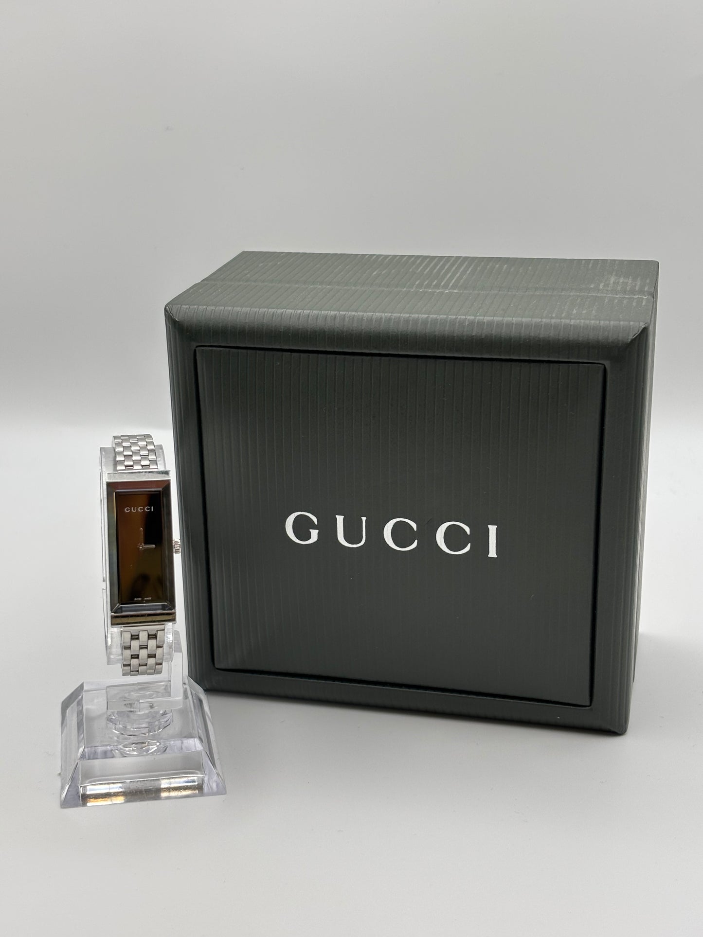 Gucci Stainless Steel Ladies Quartz Dress Watch