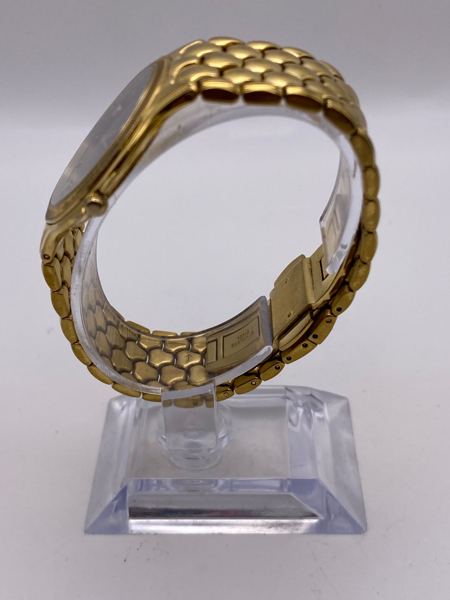 Vintage Gents Wittnauer Gold Plated Quartz Dress Watch