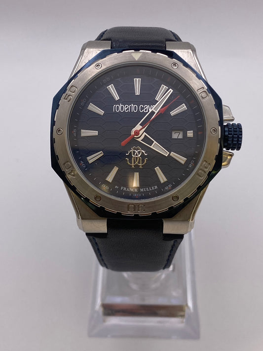 Gents Roberto Cavalli x Frank Muller Quartz Dress Watch With Box