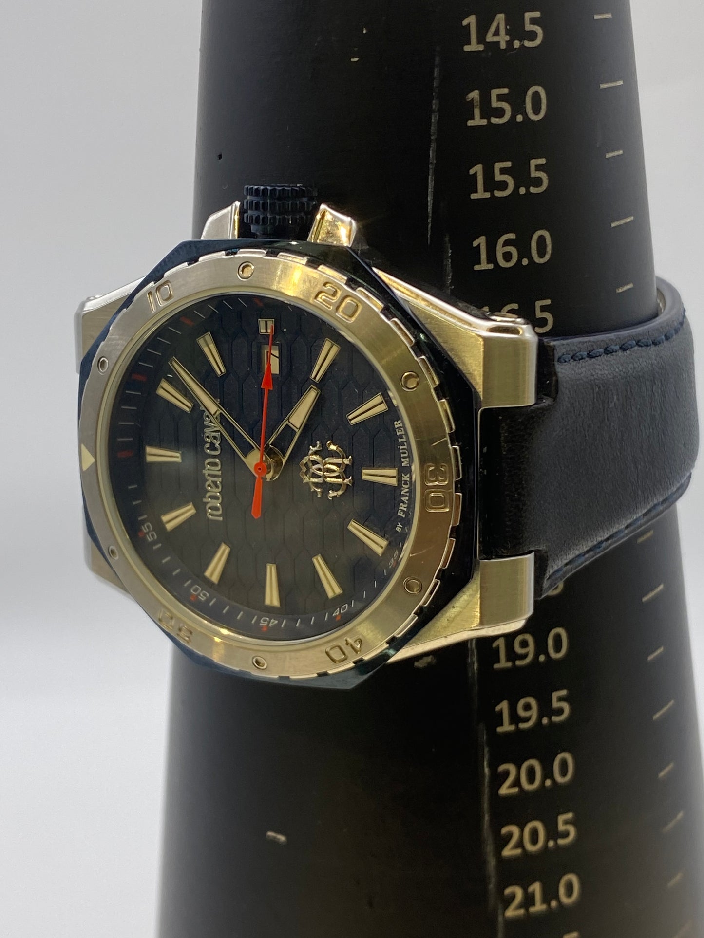 Gents Roberto Cavalli x Frank Muller Quartz Dress Watch With Box