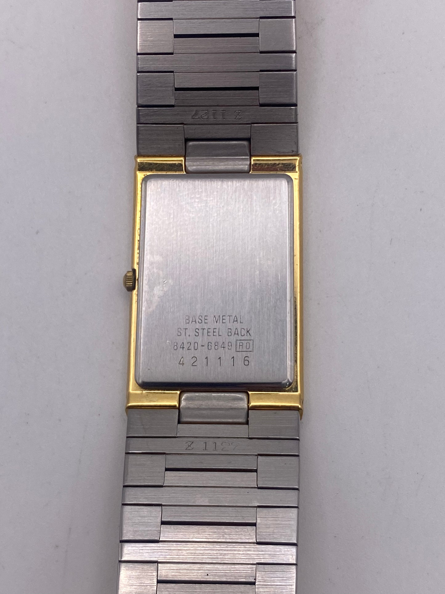 Vintage Gents Seiko Gold Plated Quartz Dress Watch