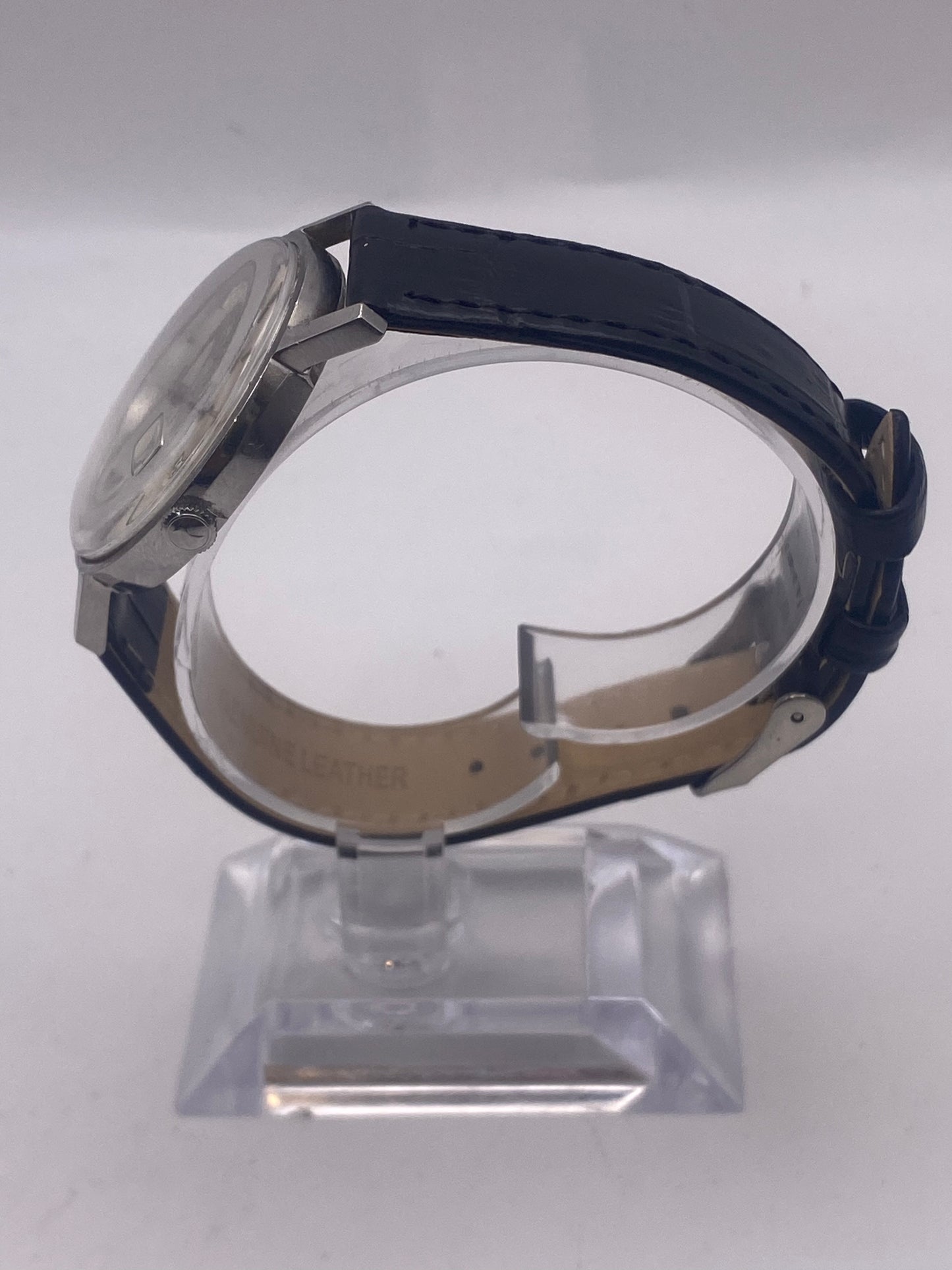 Vintage Favre-Leuba Gents Stainless Steel Automatic Mechanical Dress Watch