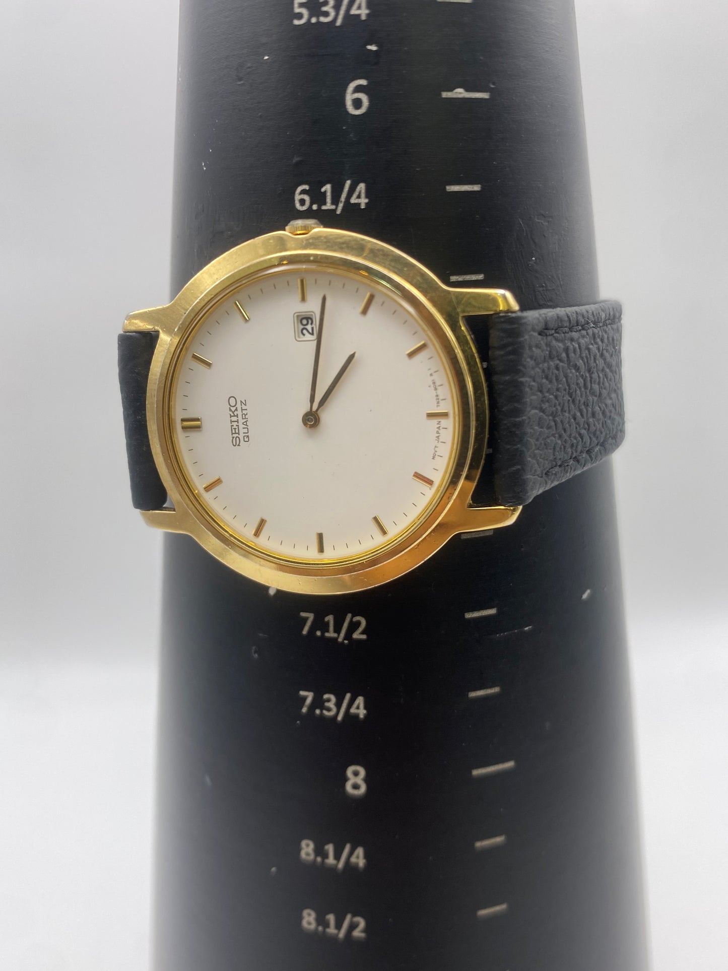 Vintage Seiko Gents Gold Plated Quartz Dress Watch