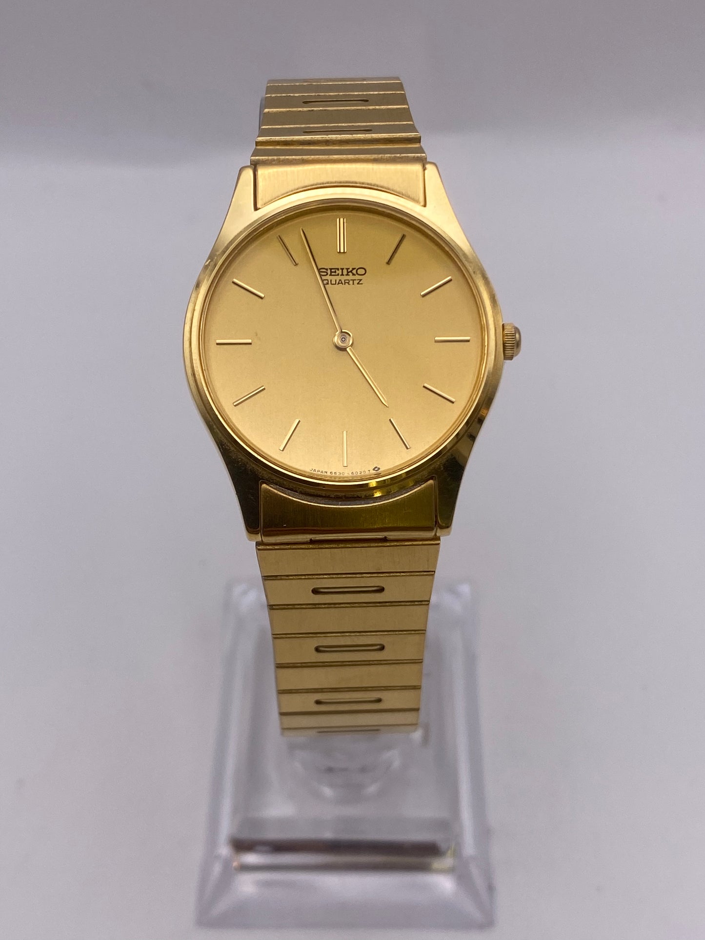 Seiko Gents Quartz Gold Plated Dress Watch