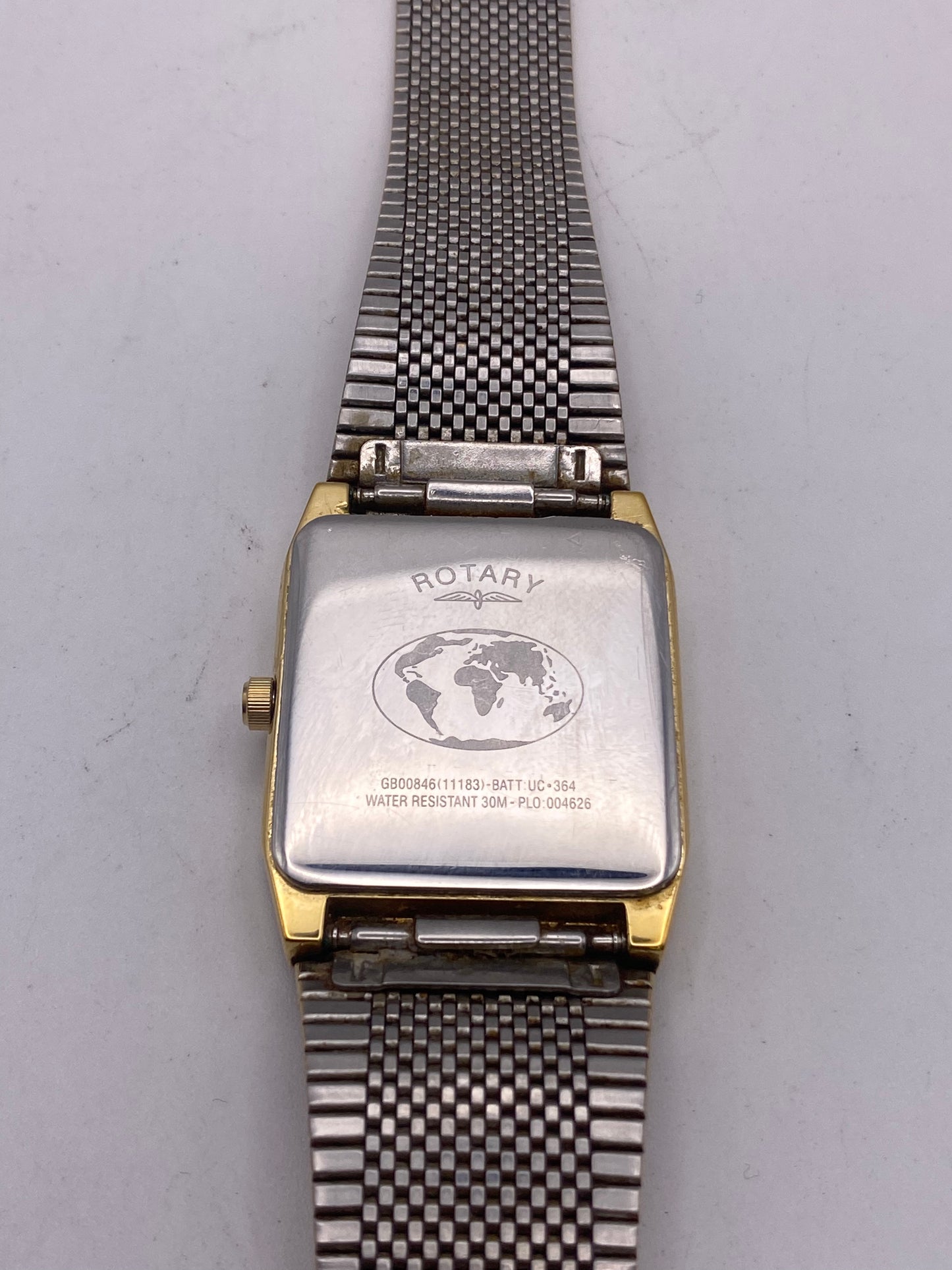 Vintage Gents Rotary Quartz Gold Plated Dress Watch