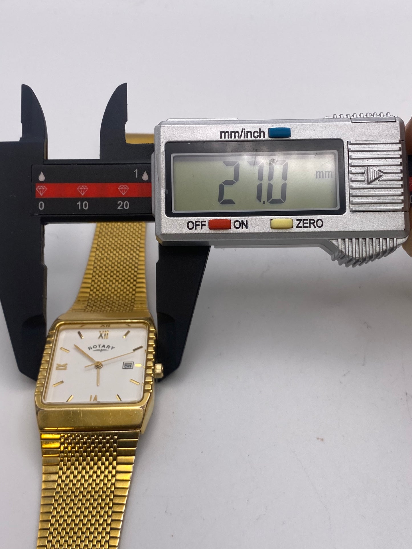 Vintage Gents Rotary Quartz Gold Plated Dress Watch