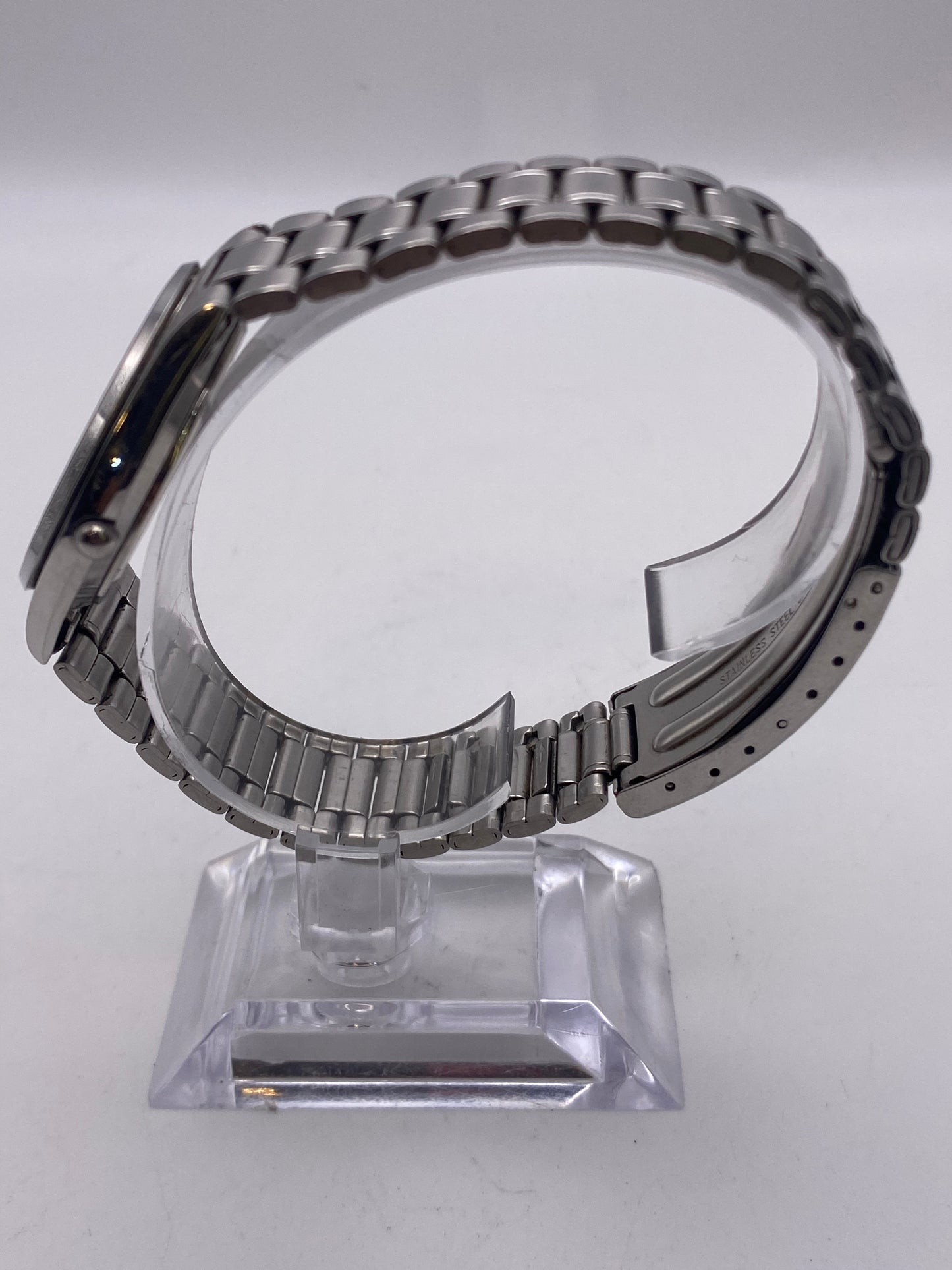 Vintage Gents Seiko SQ Quartz Stainless Steel Dress Watch