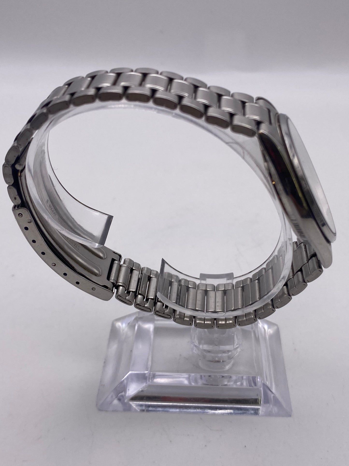 Vintage Gents Seiko SQ Quartz Stainless Steel Dress Watch