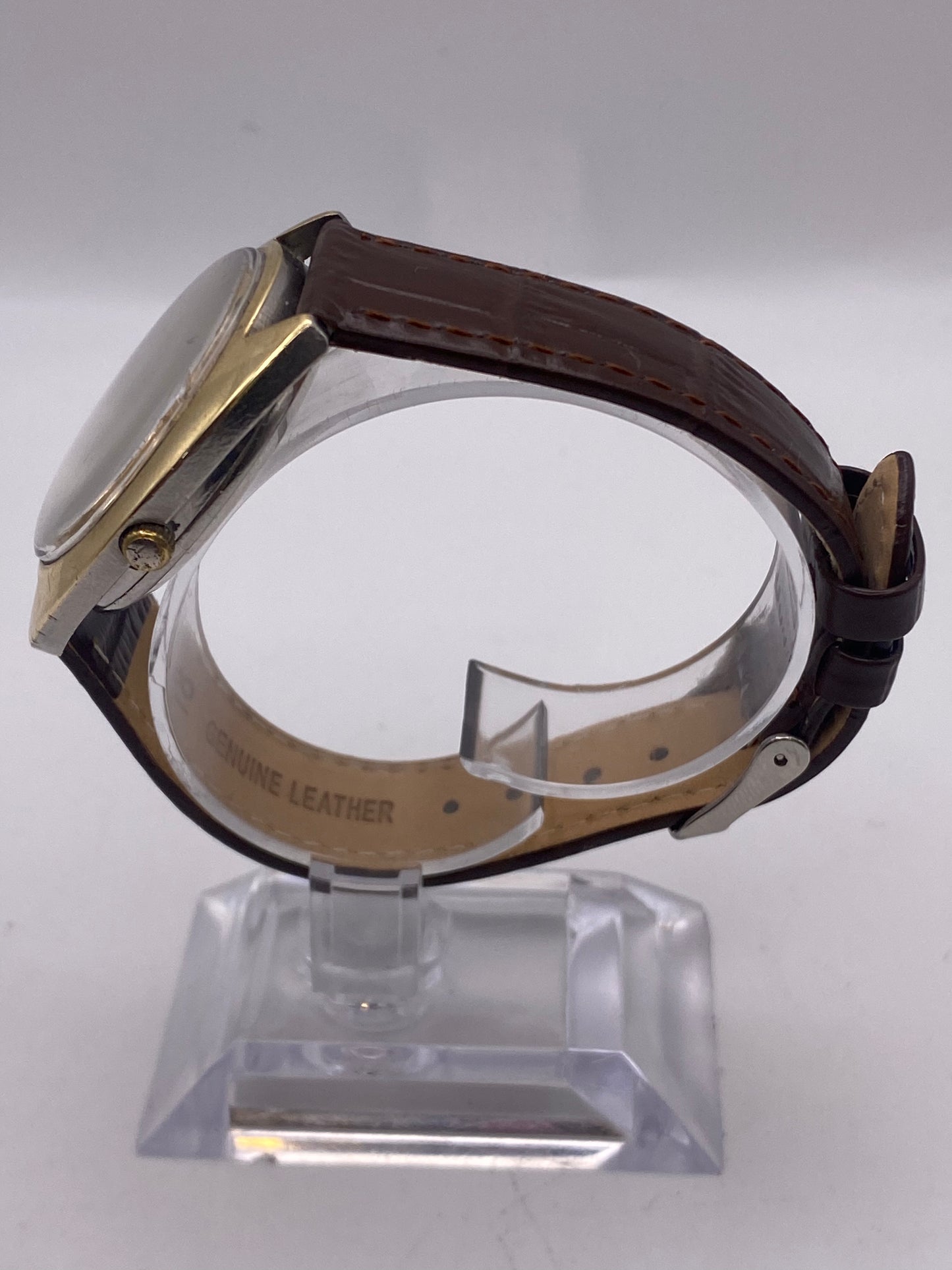 Vintage Eterna Sonic Tuning Fork Gents Gold Plated Dress Watch