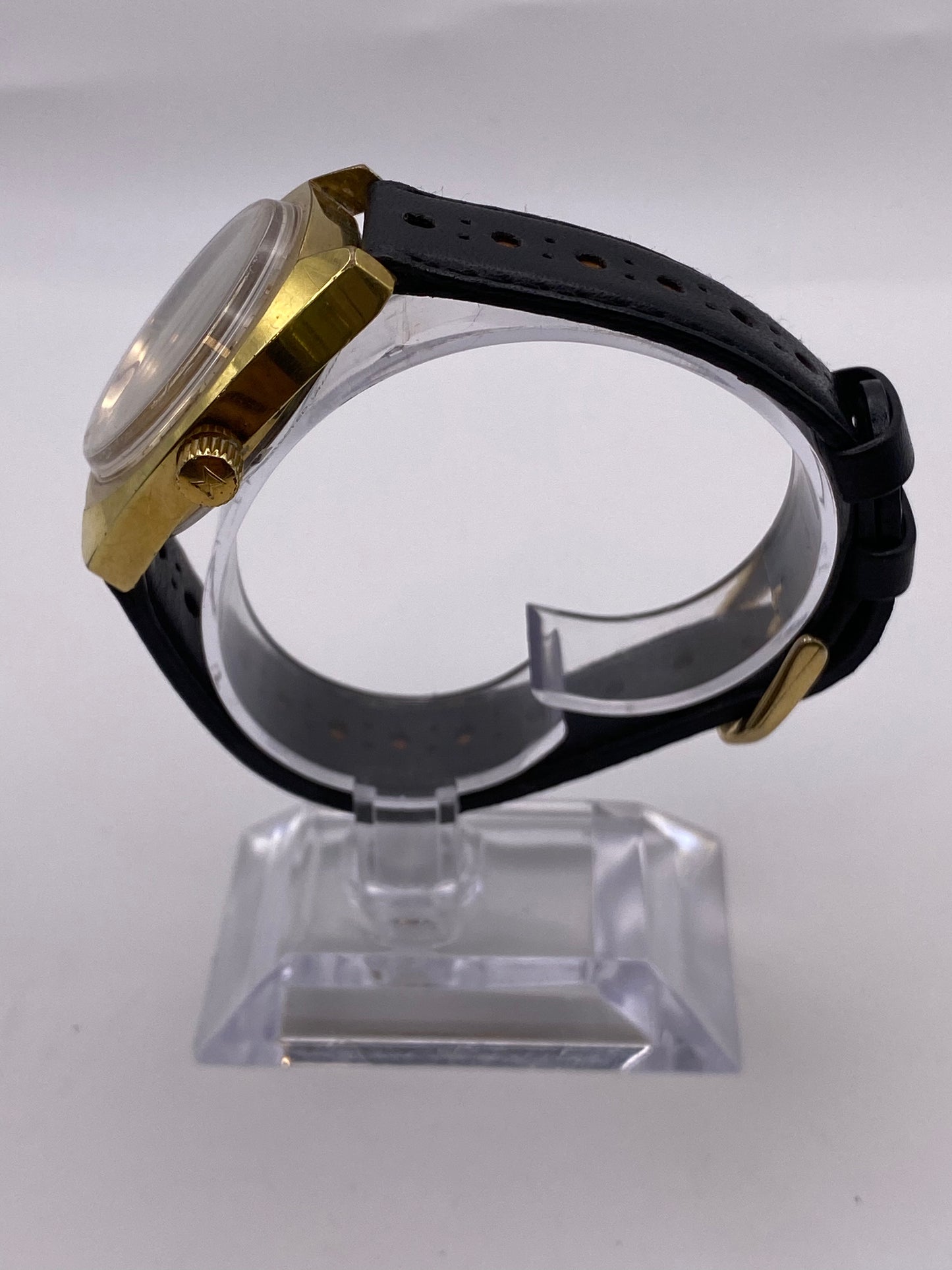 Vintage Gents Edox Delfin Gold Plated Automatic Mechanical Dress Watch