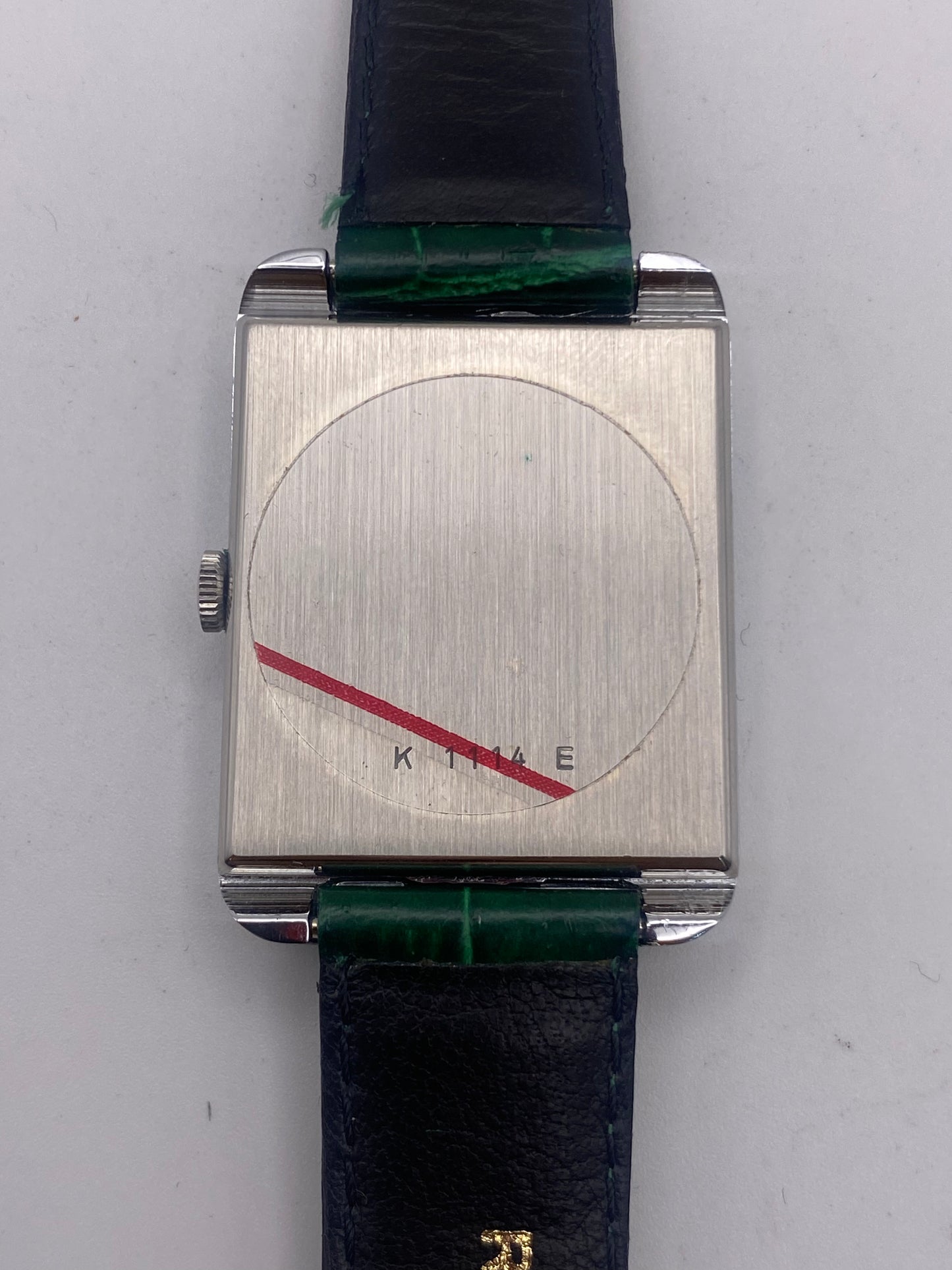 Vintage NOS Gents Phenix Manual Wind Mechanical Dress Watch Brown Dial