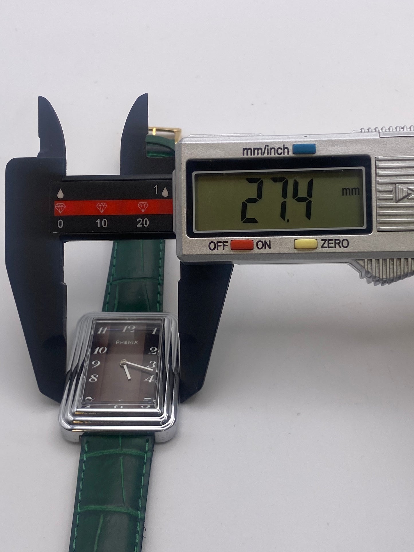 Vintage NOS Gents Phenix Manual Wind Mechanical Dress Watch Brown Dial