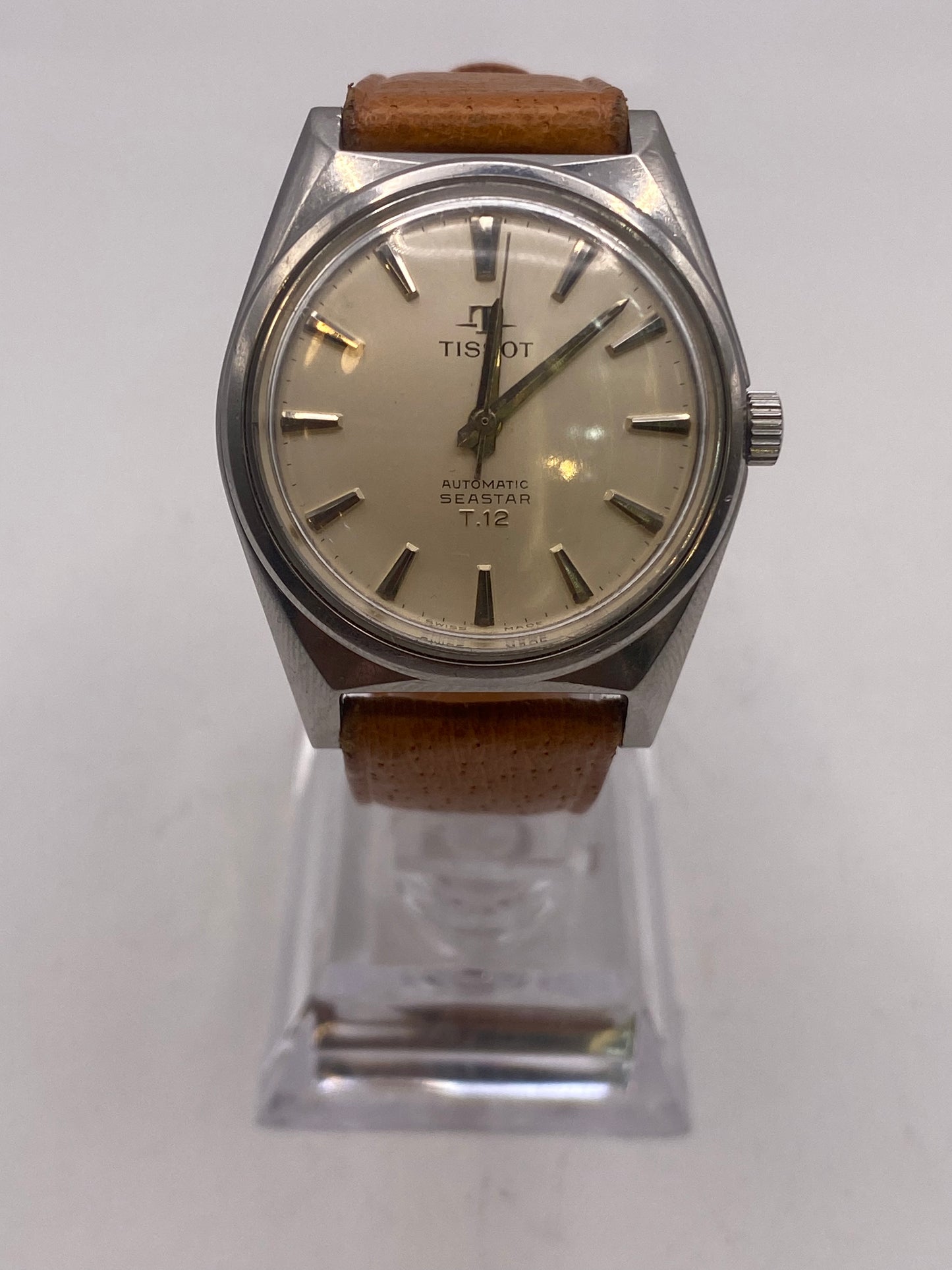 Vintage Tissot Seastar T.12 Gents Stainless Steel Automatic Dress Watch
