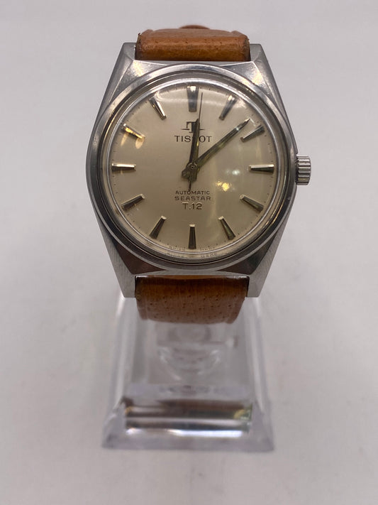 Vintage Tissot Seastar T.12 Gents Stainless Steel Automatic Dress Watch