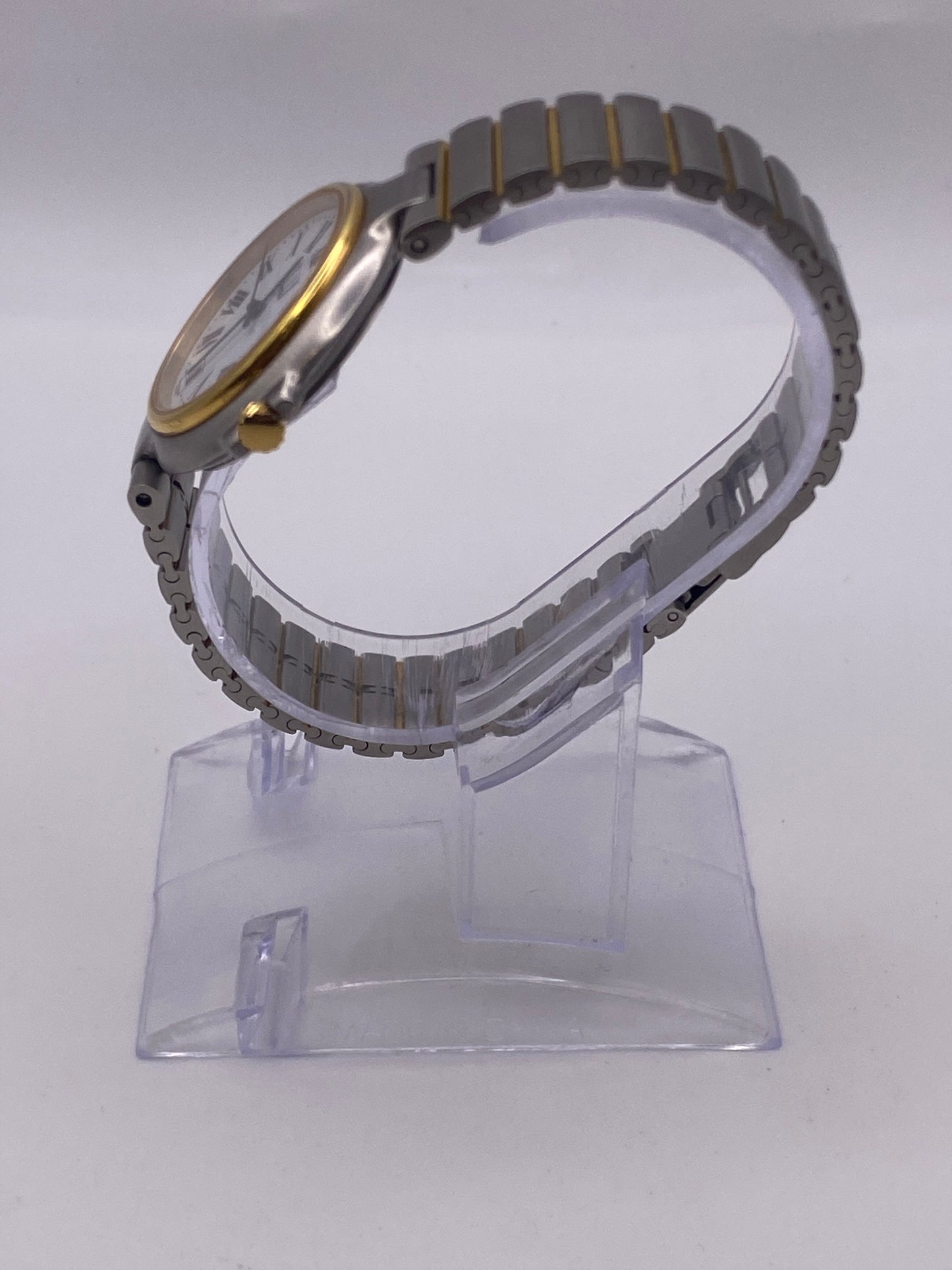 Dunhill Two Tone Gents Quartz  Dress Watch With Box