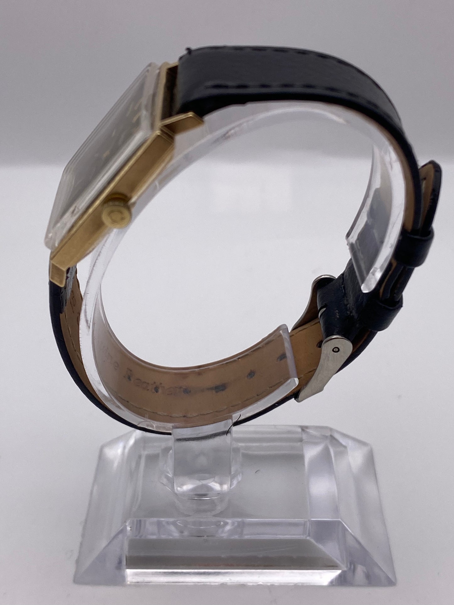 Vintage Omega De Ville 9ct Gold Manual Wind Mechanical Gents Dress Watch