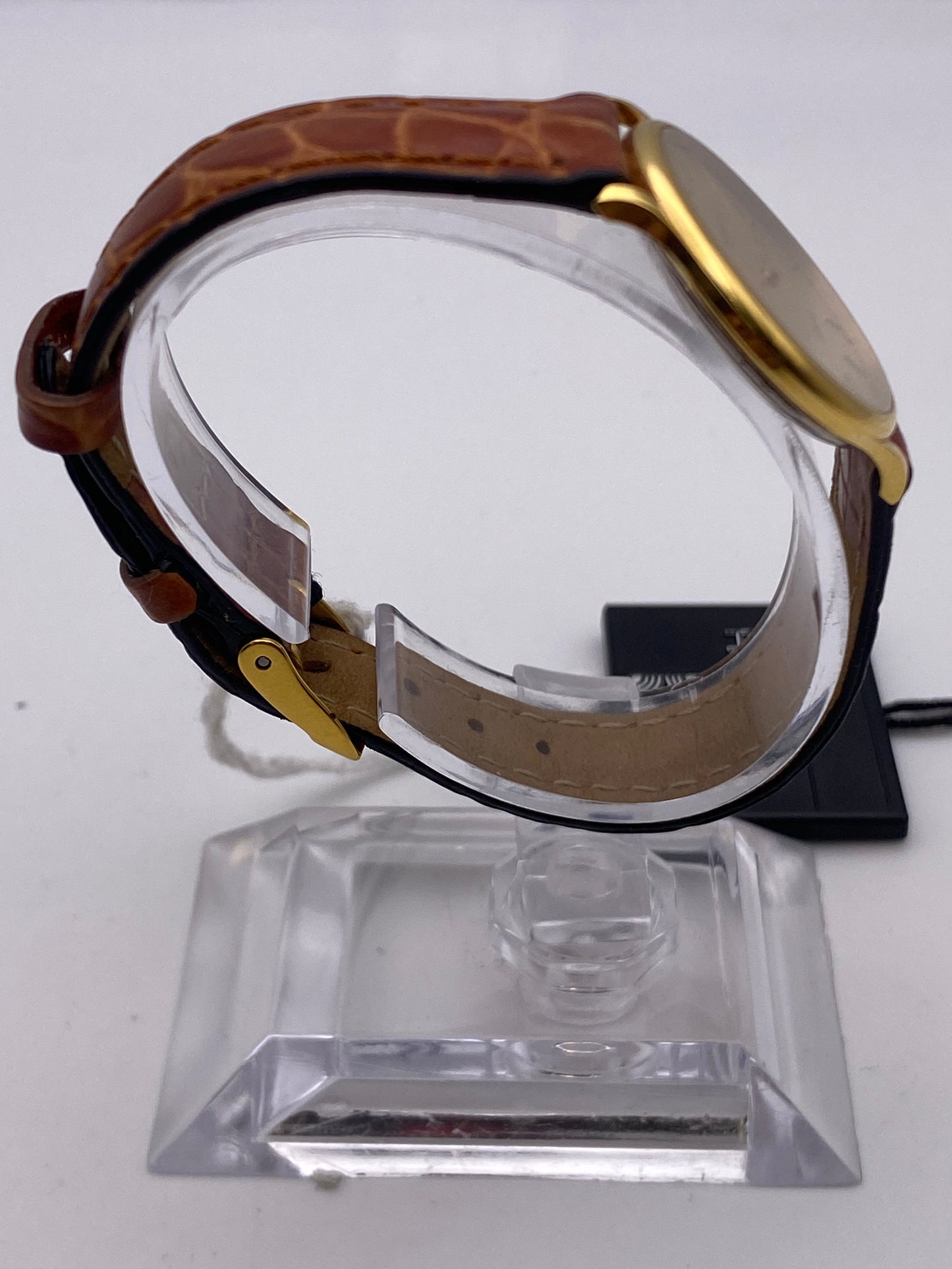 Zenith Silhouette Quartz Ladies NOS Gold Plated Dress Watch