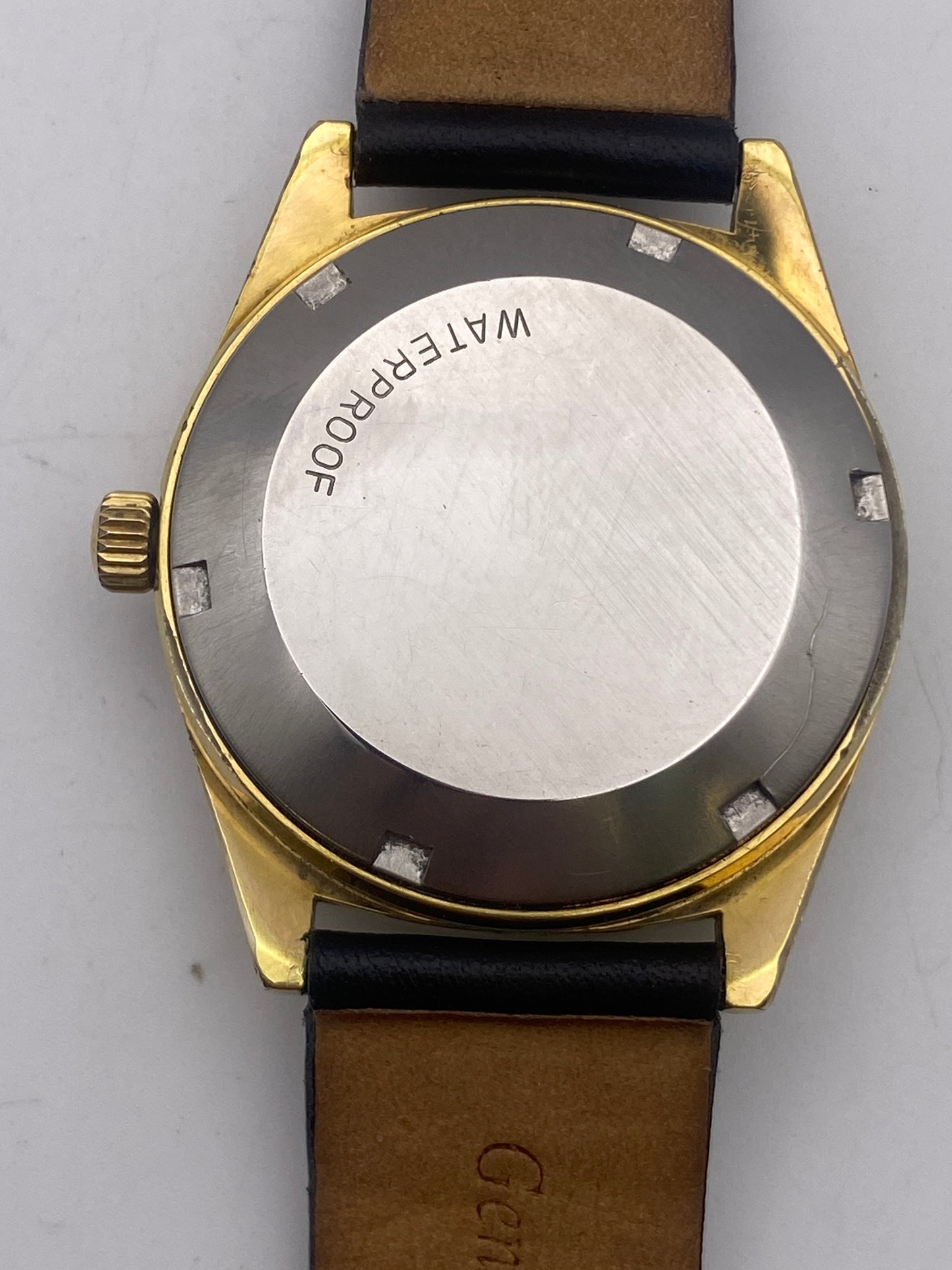 Vintage Gents Omega Geneve Circa 1968 Automatic Mechanical Gold Plated Dress Watch
