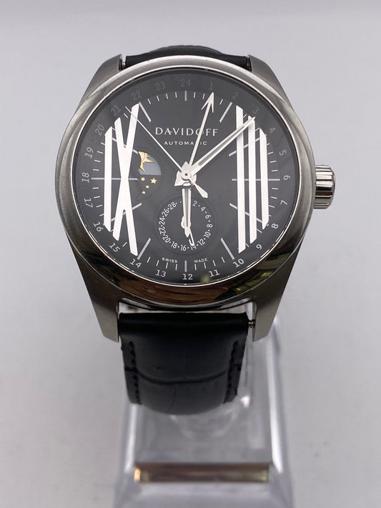 Davidoff Moon-phase Automatic Mechanical Gents Dress Watch