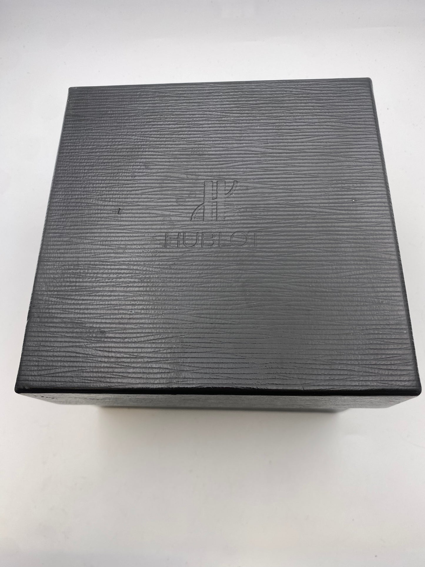 Vintage Hublot MDM Black Dial Dress Watch Box Booklet & Wallet