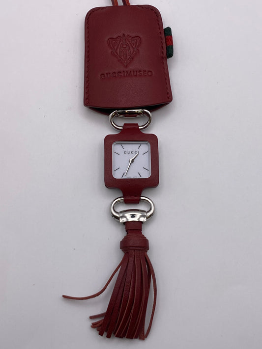 Rare Vintage GUCCI Museo Pendant Watch NOS