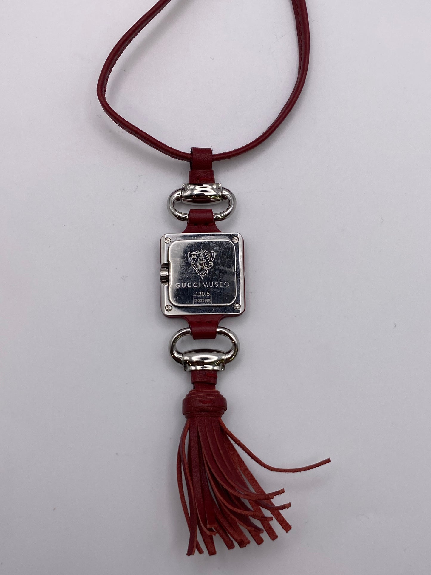 Rare Vintage GUCCI Museo Pendant Watch NOS