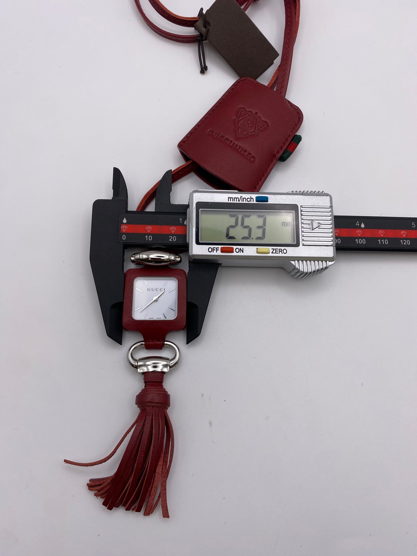 Rare Vintage GUCCI Museo Pendant Watch NOS