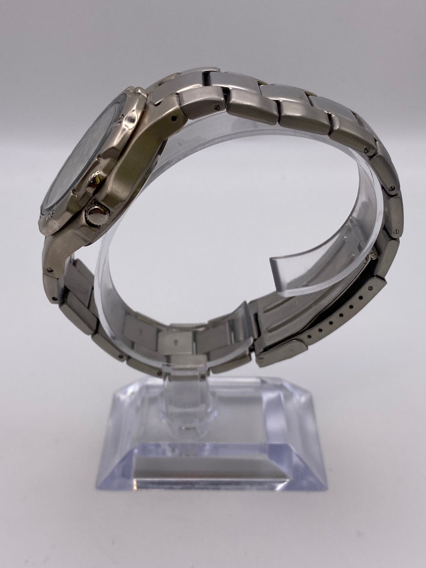 Gents LIP Quartz Stainless Steel Dress Watch With Box