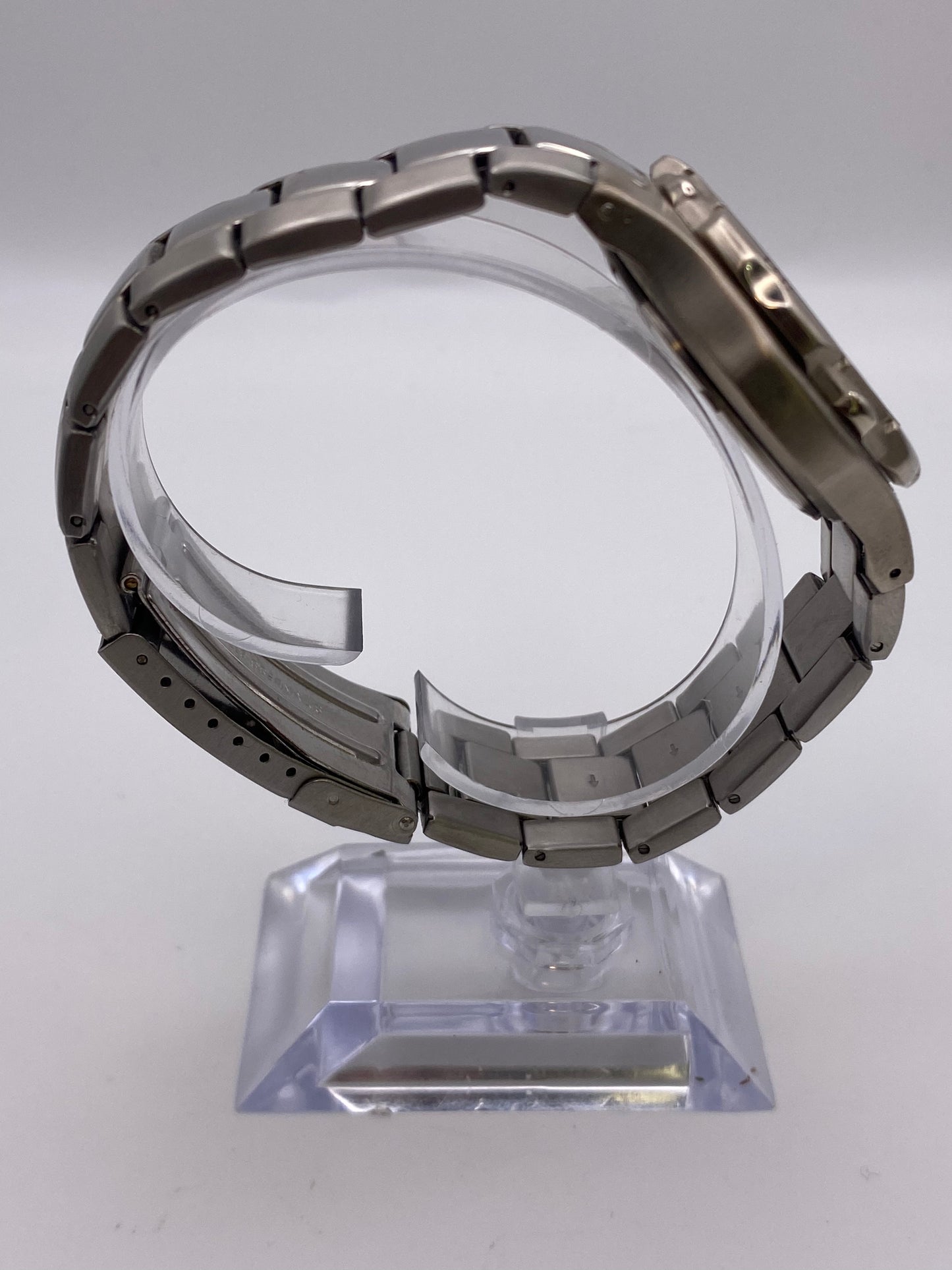 Gents LIP Quartz Stainless Steel Dress Watch With Box