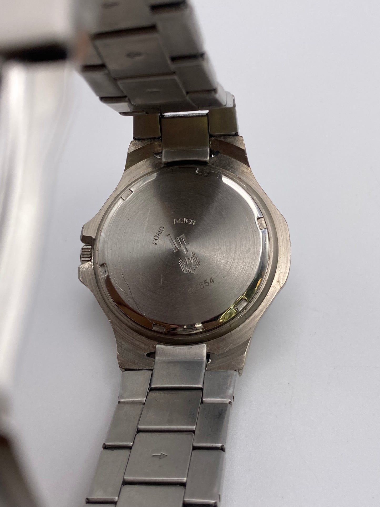 Gents LIP Quartz Stainless Steel Dress Watch With Box