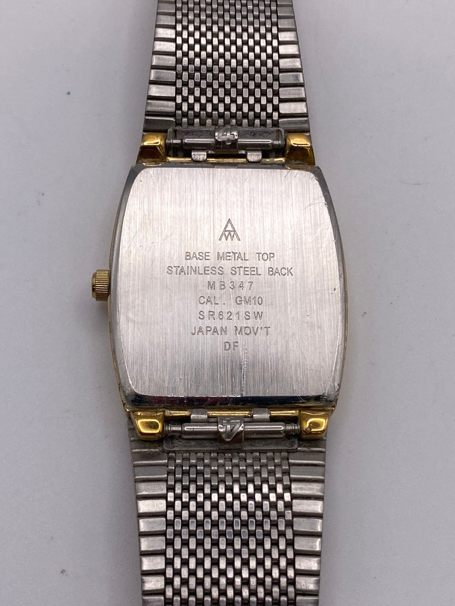 Vintage Gents Accurist Gradient Dial Quartz Dress Watch With box