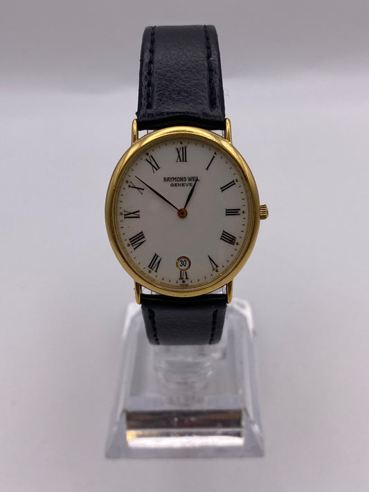 Raymond Weil Gents White Dial Quartz Dress Watch With Box