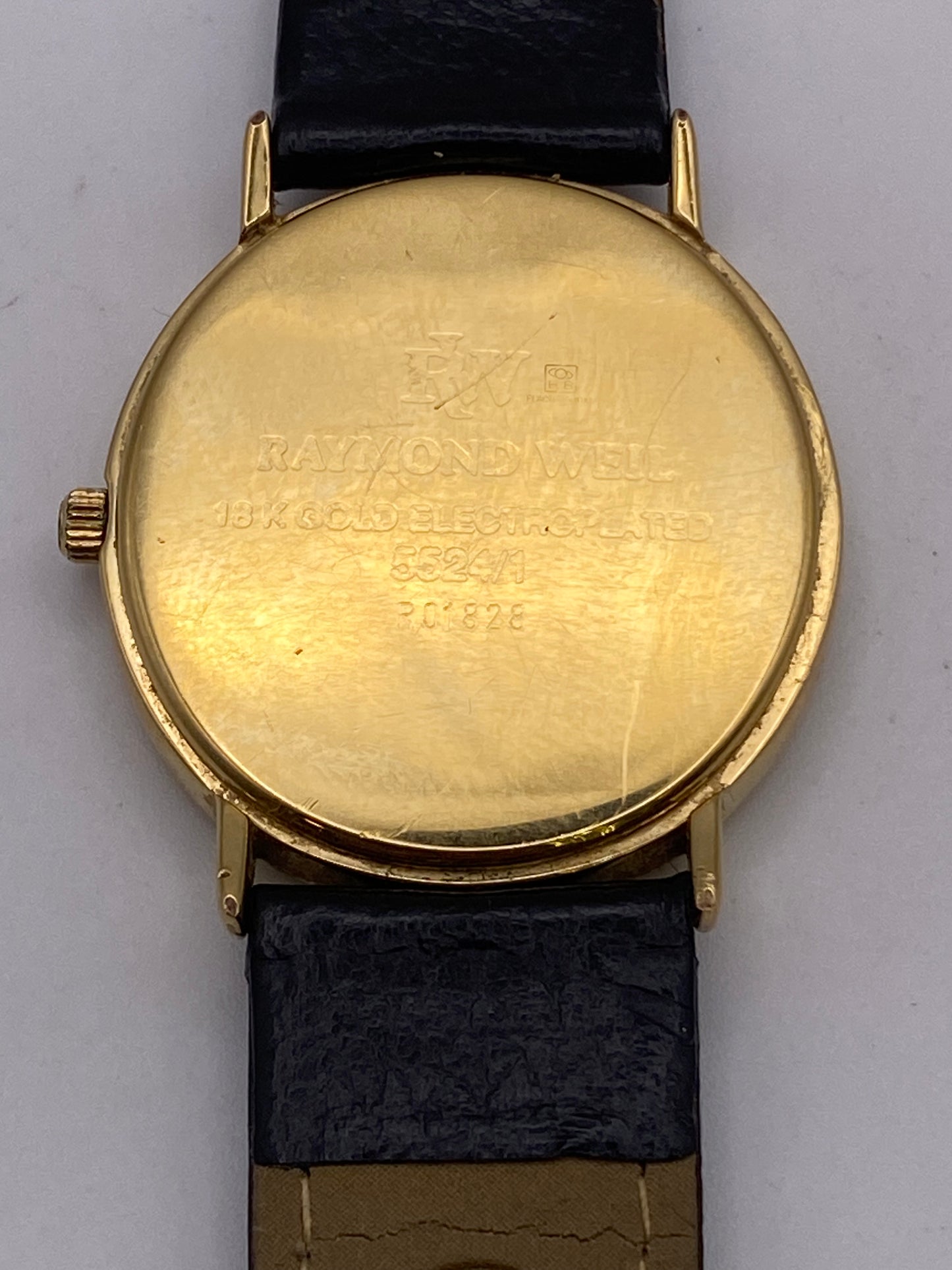Raymond Weil Gents White Dial Quartz Dress Watch With Box