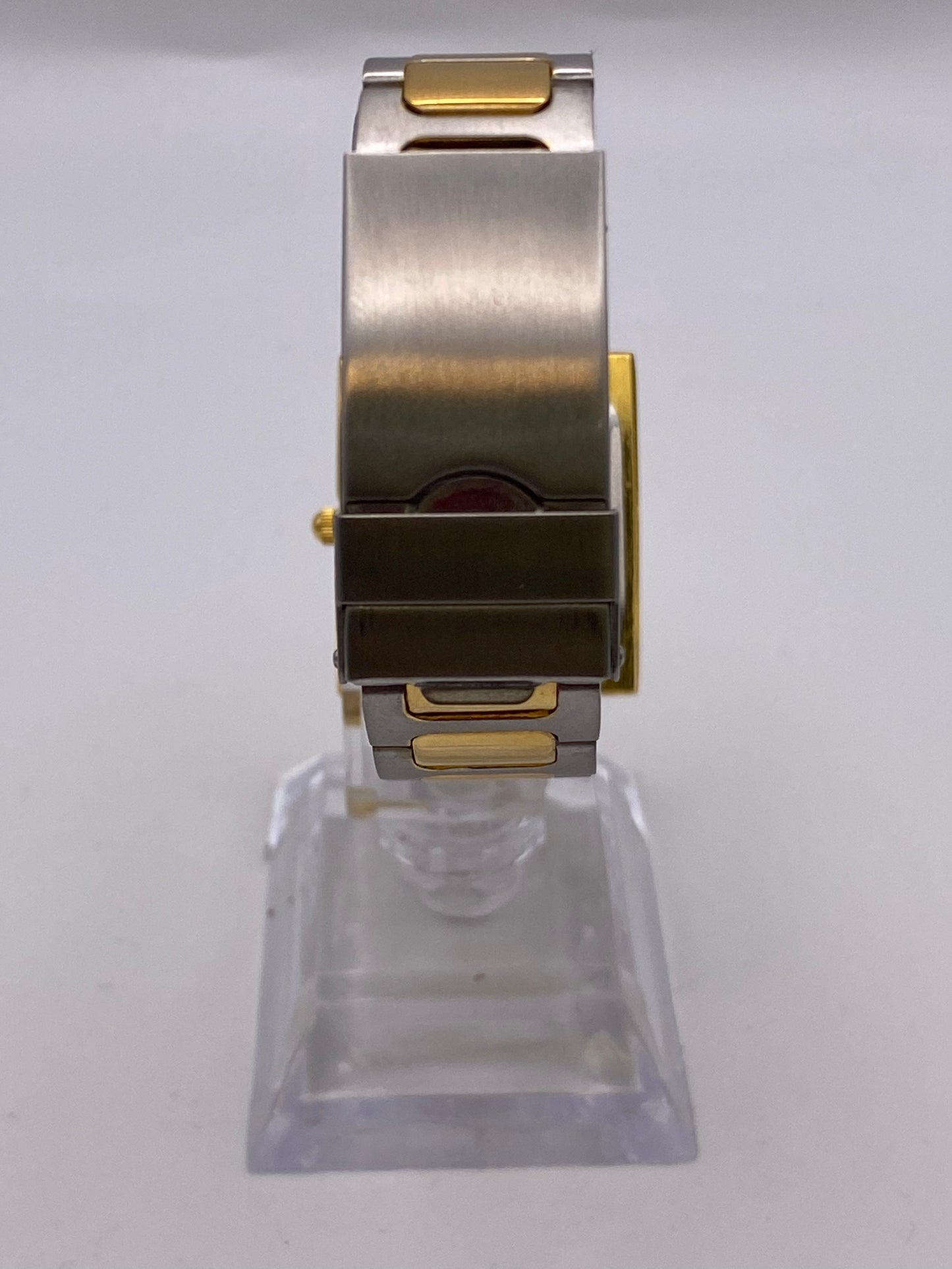 Gents LIP Tank Gold Plated Two Tone Quartz Dress Watch