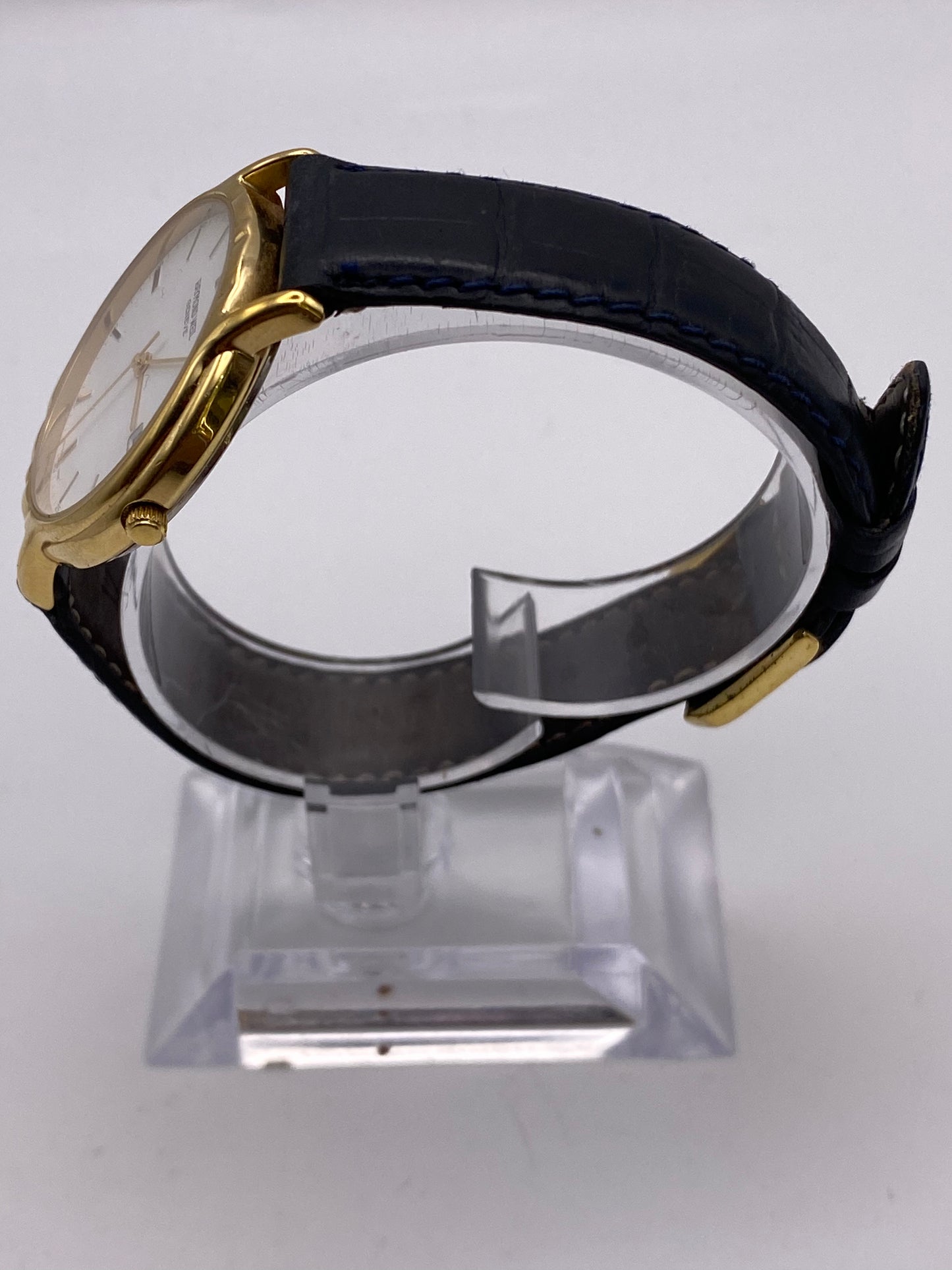 Raymond Weil Gold Plated Quartz Gents Dress Watch Ref 5543 With Pouch