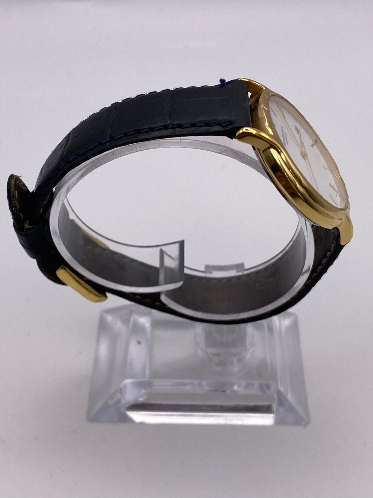 Raymond Weil Gold Plated Quartz Gents Dress Watch Ref 5543 With Pouch