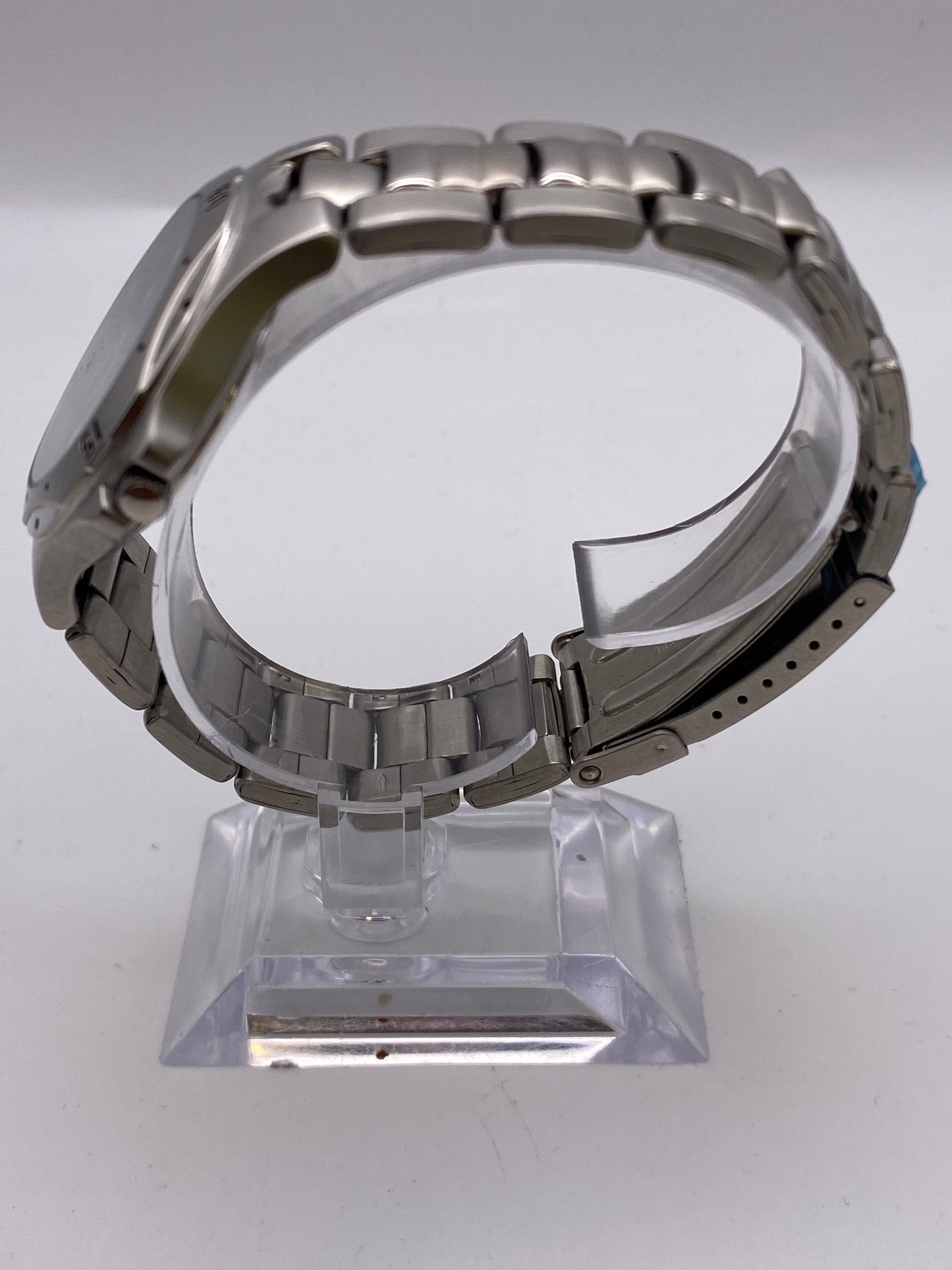 Sekonda Blue Dial Quartz Stainless Steel Sports Watch