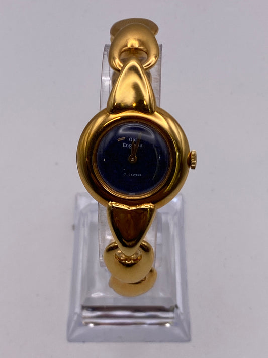 Vintage Unworn Ladies Old England Manual Wind Mechanical Dress Watch Box & Tag