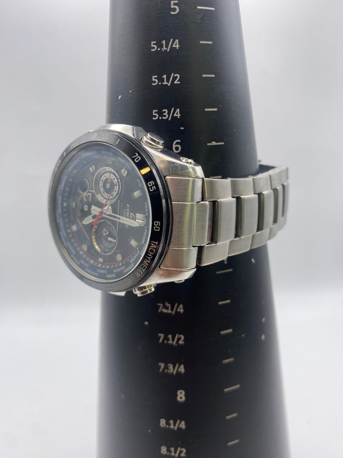 Casio Edifice Gents Quartz Sports Watch With Box & Paper