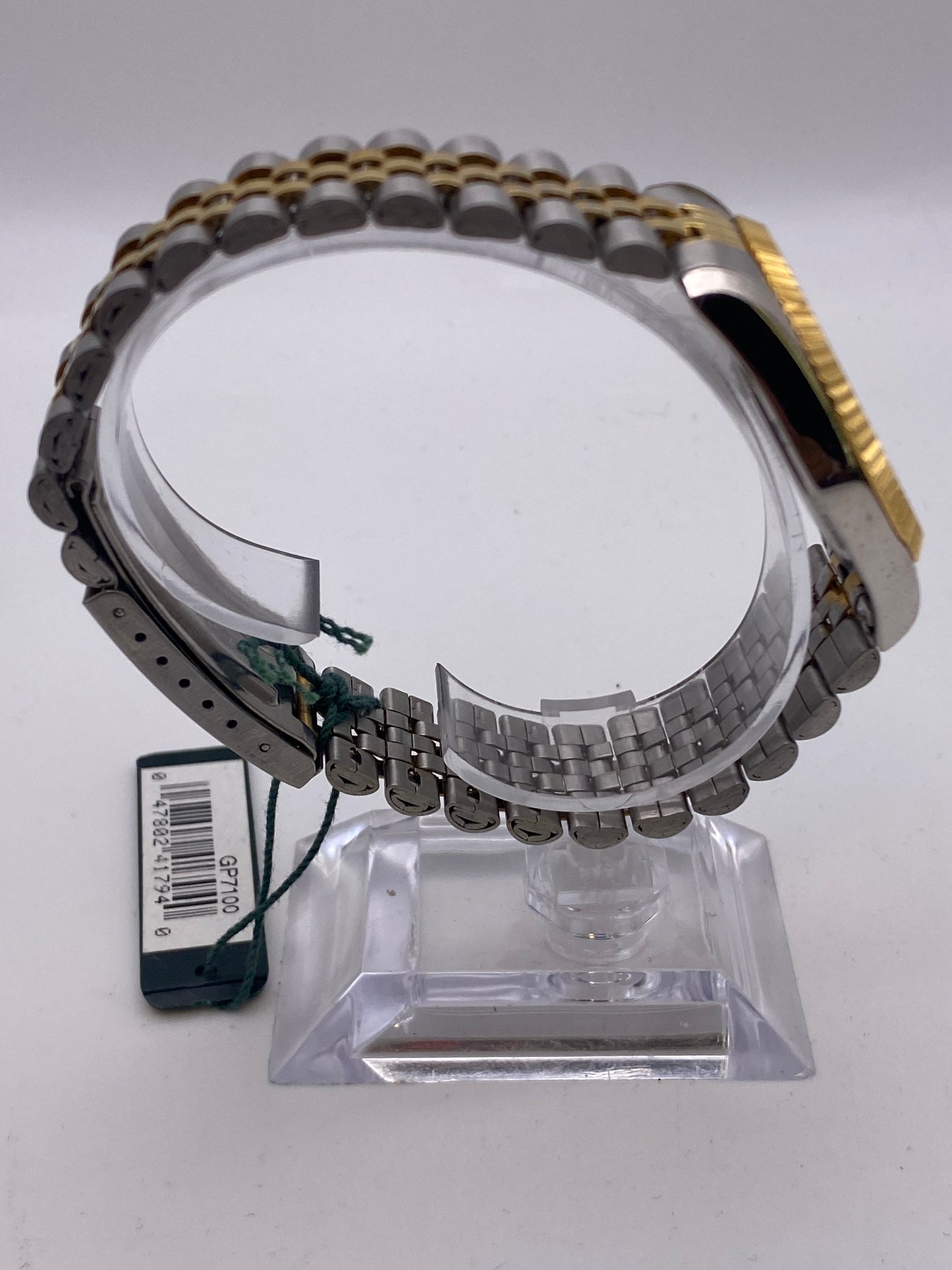 Gents Gruen Two Tone Quartz Dress Watch With Box