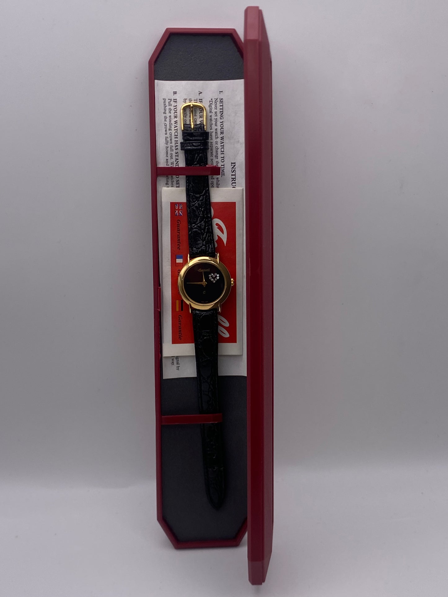 Ladies Ingersoll Back Dial Quartz Dress Watch With Box
