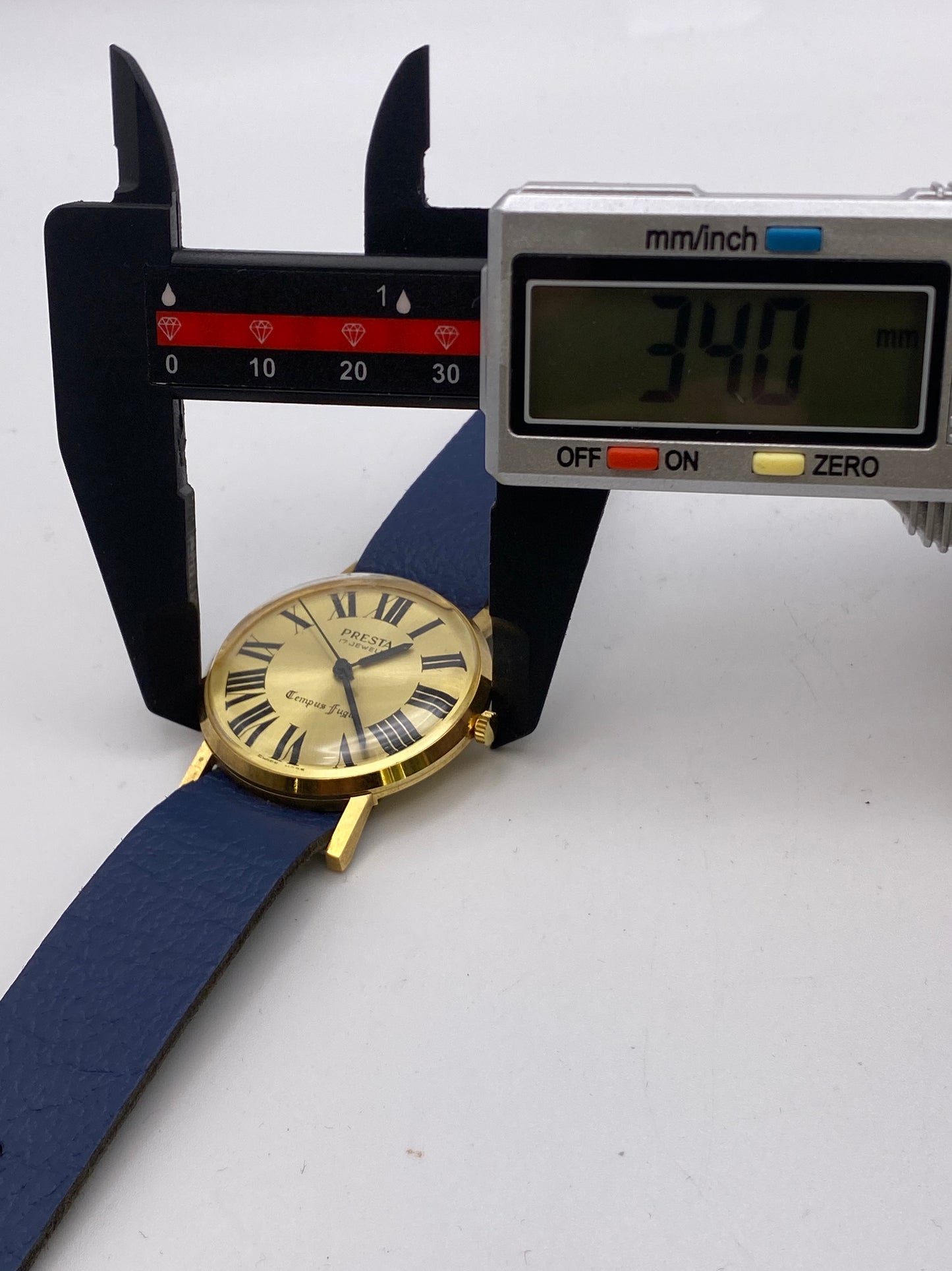 Vintage Gents Presta Manual Wind Mechanical Dress Watch With Box
