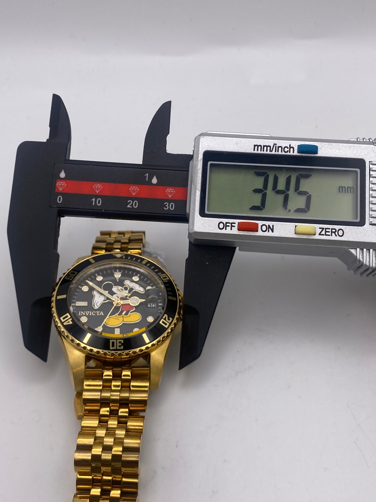 Invicta Mickey Mouse Quartz Sports Watch With Box