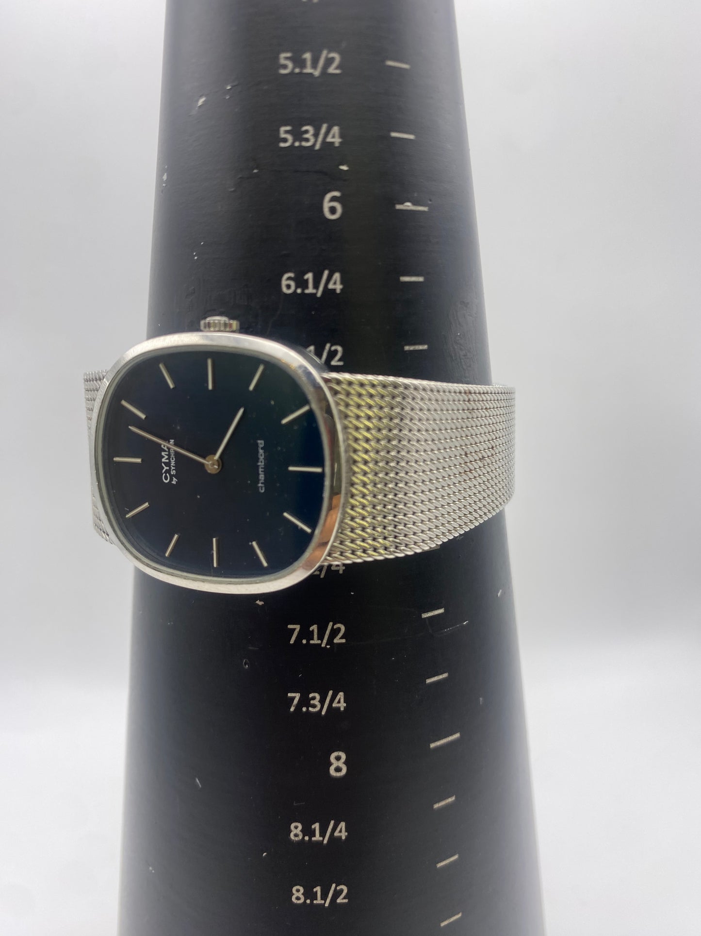 Vintage Cyma Chambond Gents Manual Wind Mechanical Dress Watch With Box