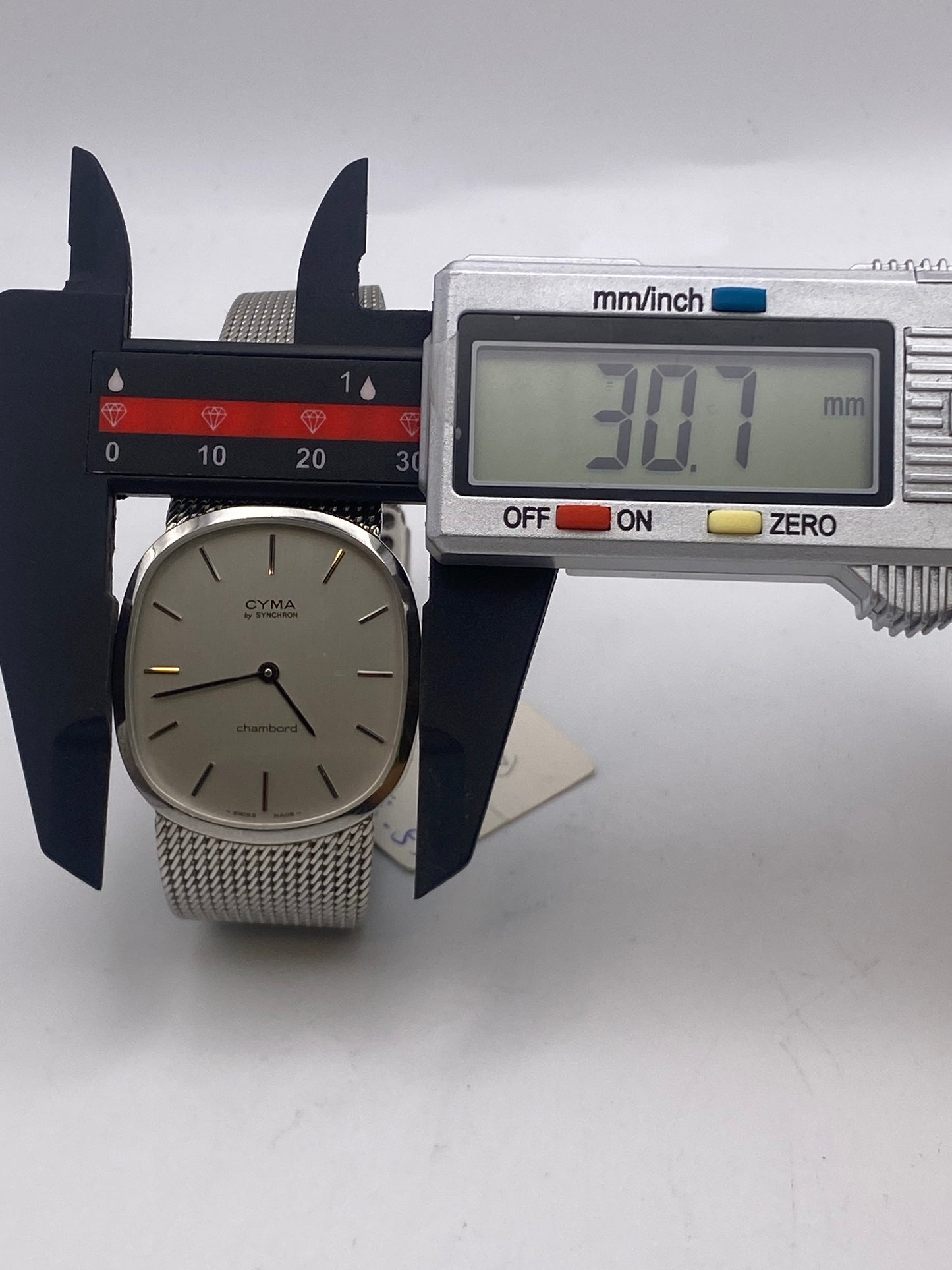 Vintage Cyma Chambond Gents Manual Wind Mechanical Dress Watch With Box