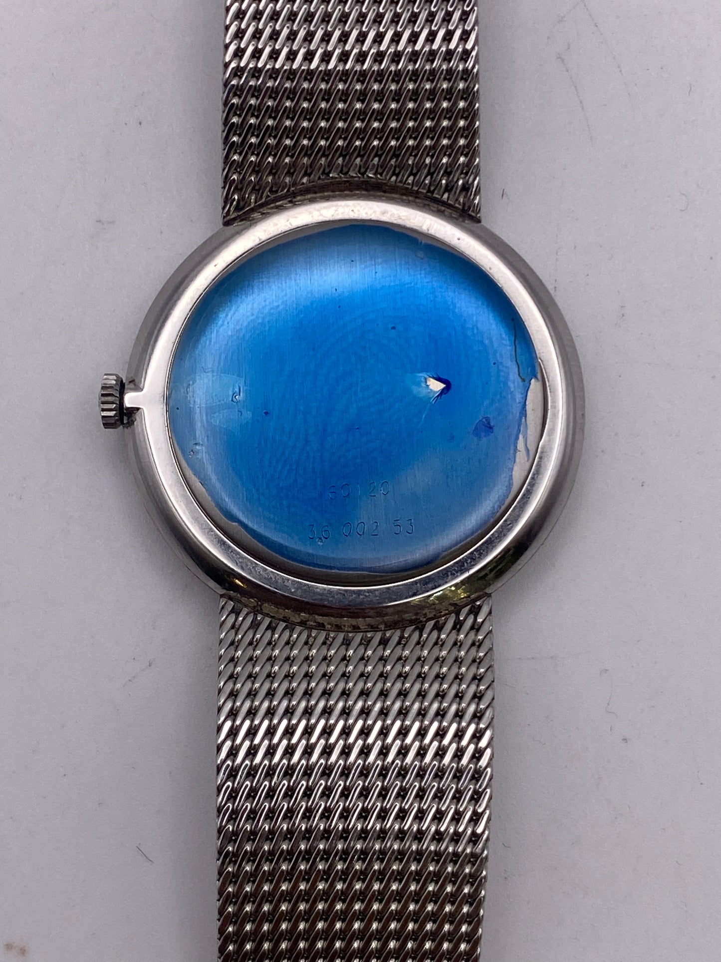 Vintage Cyma Chambond Manual Wind Mechanical Gents Round Stainless Steel Dress Watch