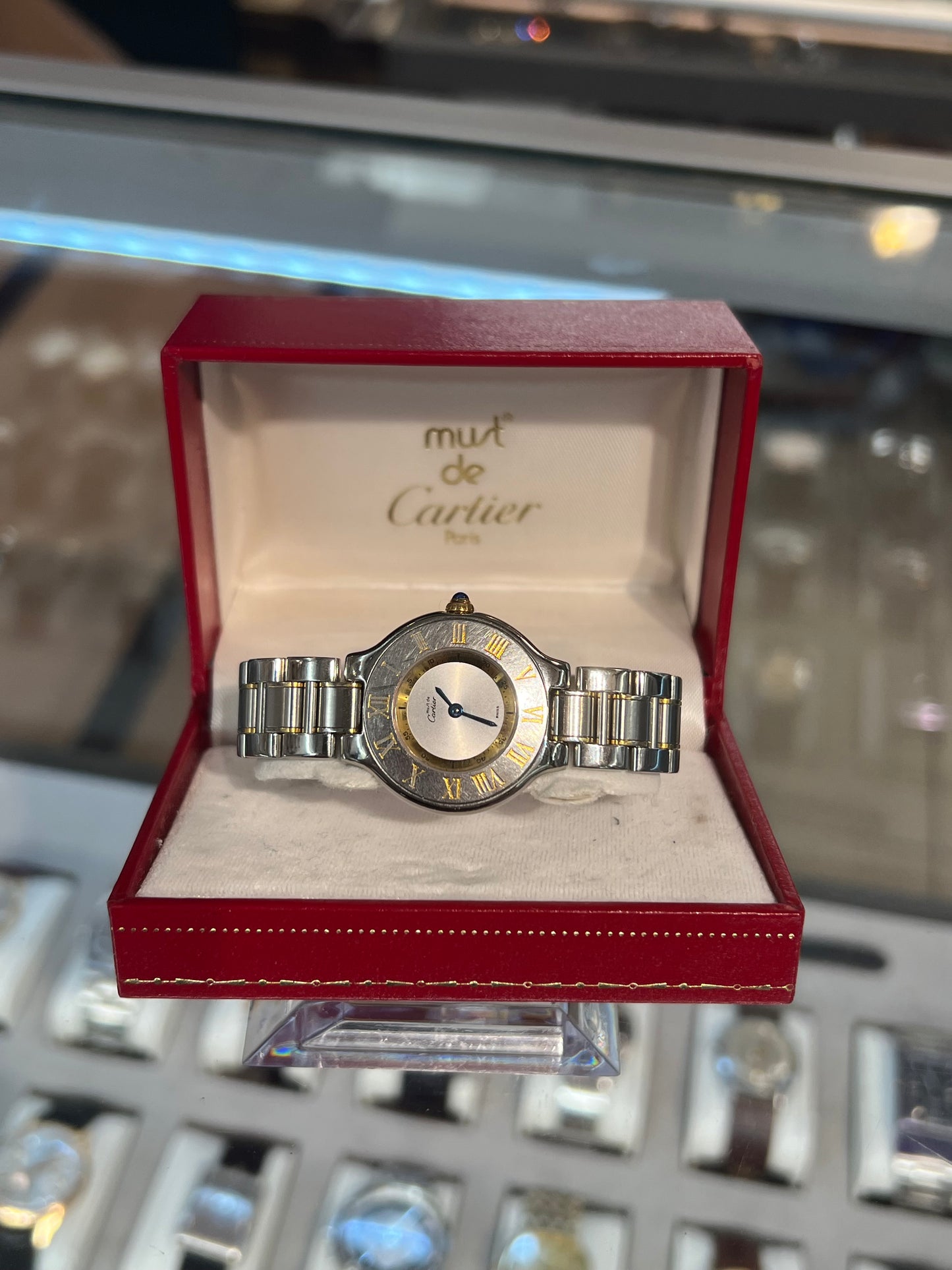 Vintage Cartier Must De 21 Ladies Dress Watch