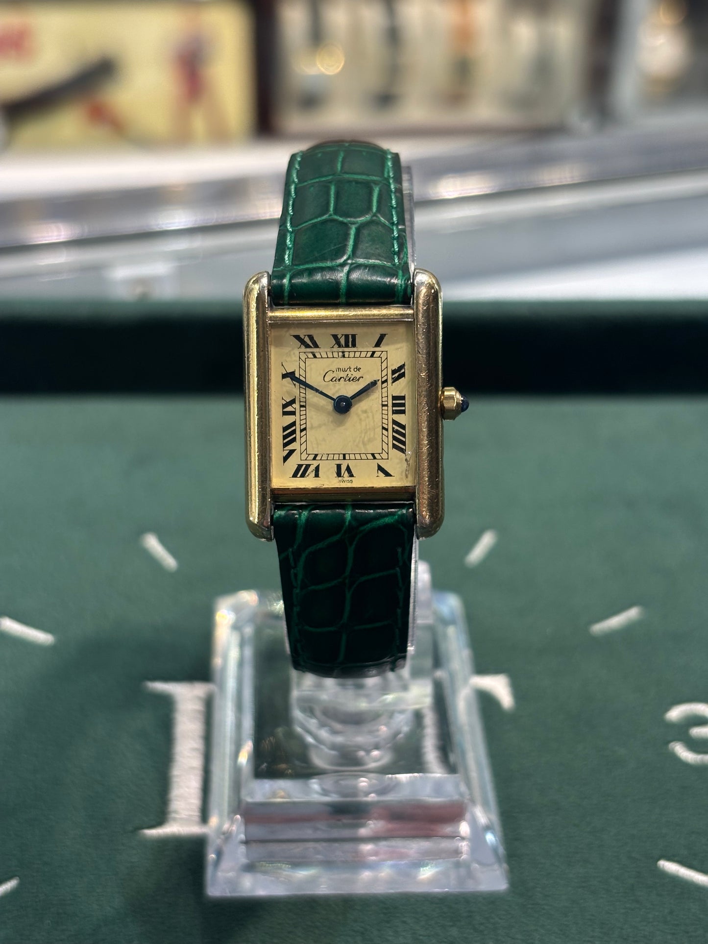 Vintage Cartier Must De Cartier Tank Quartz