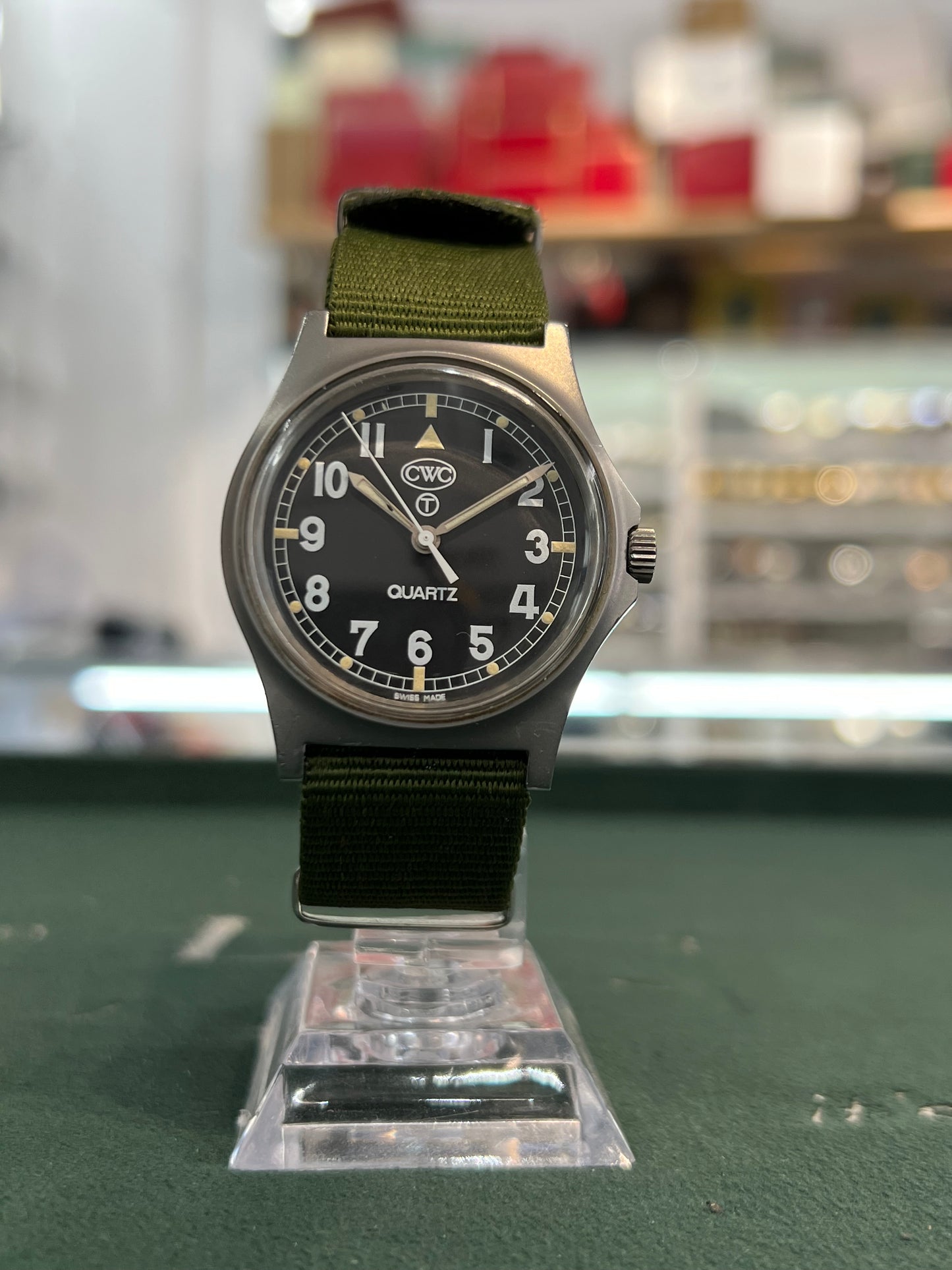 Vintage CWC W10 British Military Issue Quartz Wrist Watch 1997